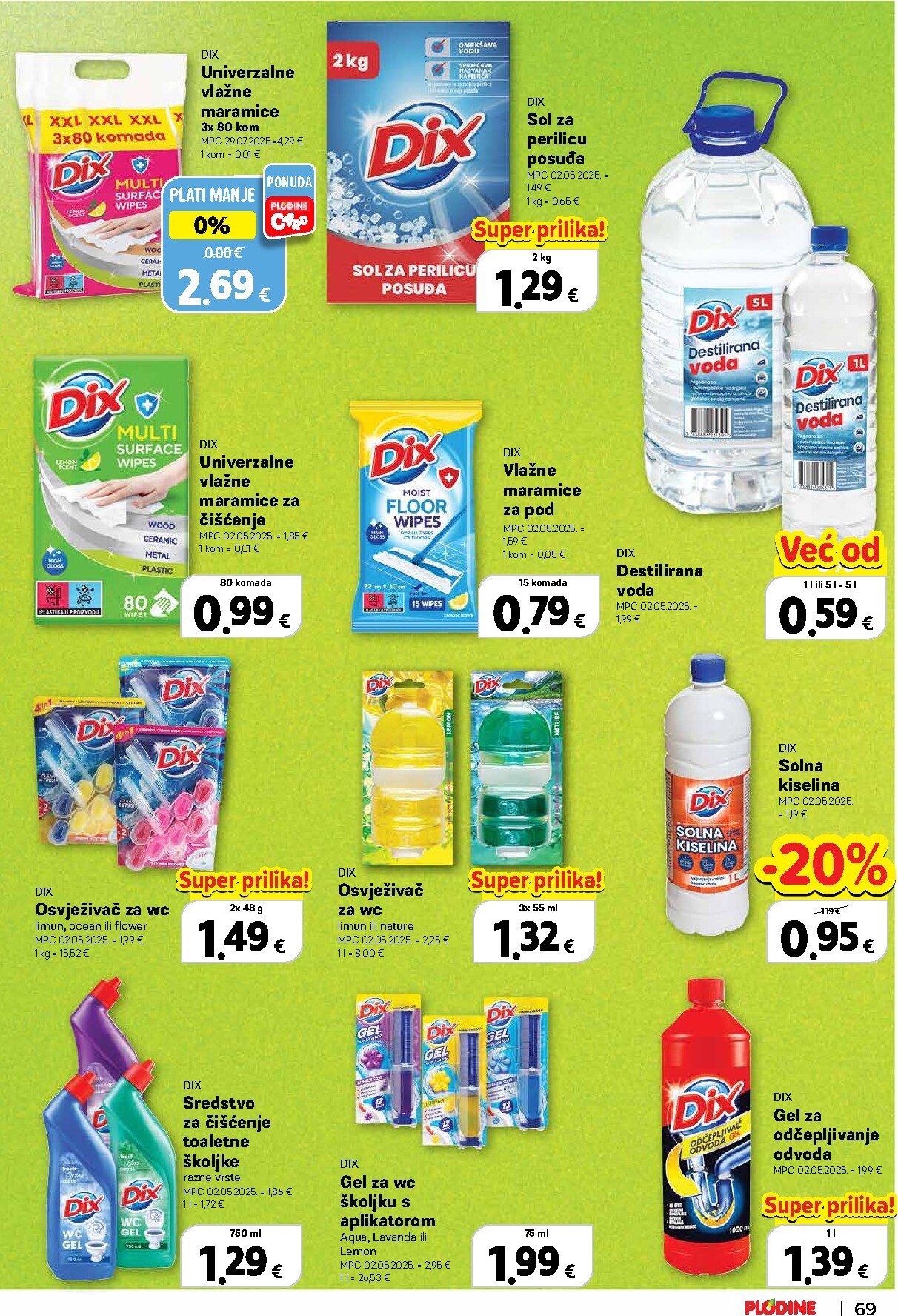 plodine - Aktualni katalog Plodine - Vrijedni kupovine od četvrtka, 22.10.2026 do srijede, 04.11.2026 - page: 69