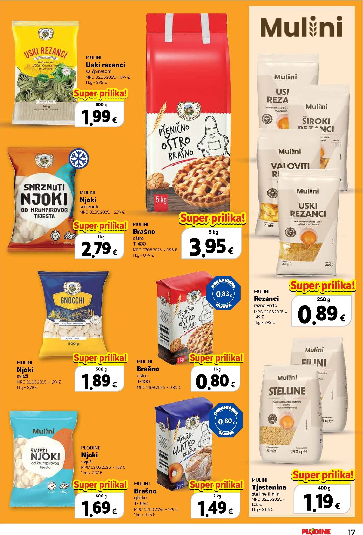 plodine - Aktualni katalog Plodine - Vrijedni kupovine od četvrtka, 22.10.2026 do srijede, 04.11.2026 - page: 17