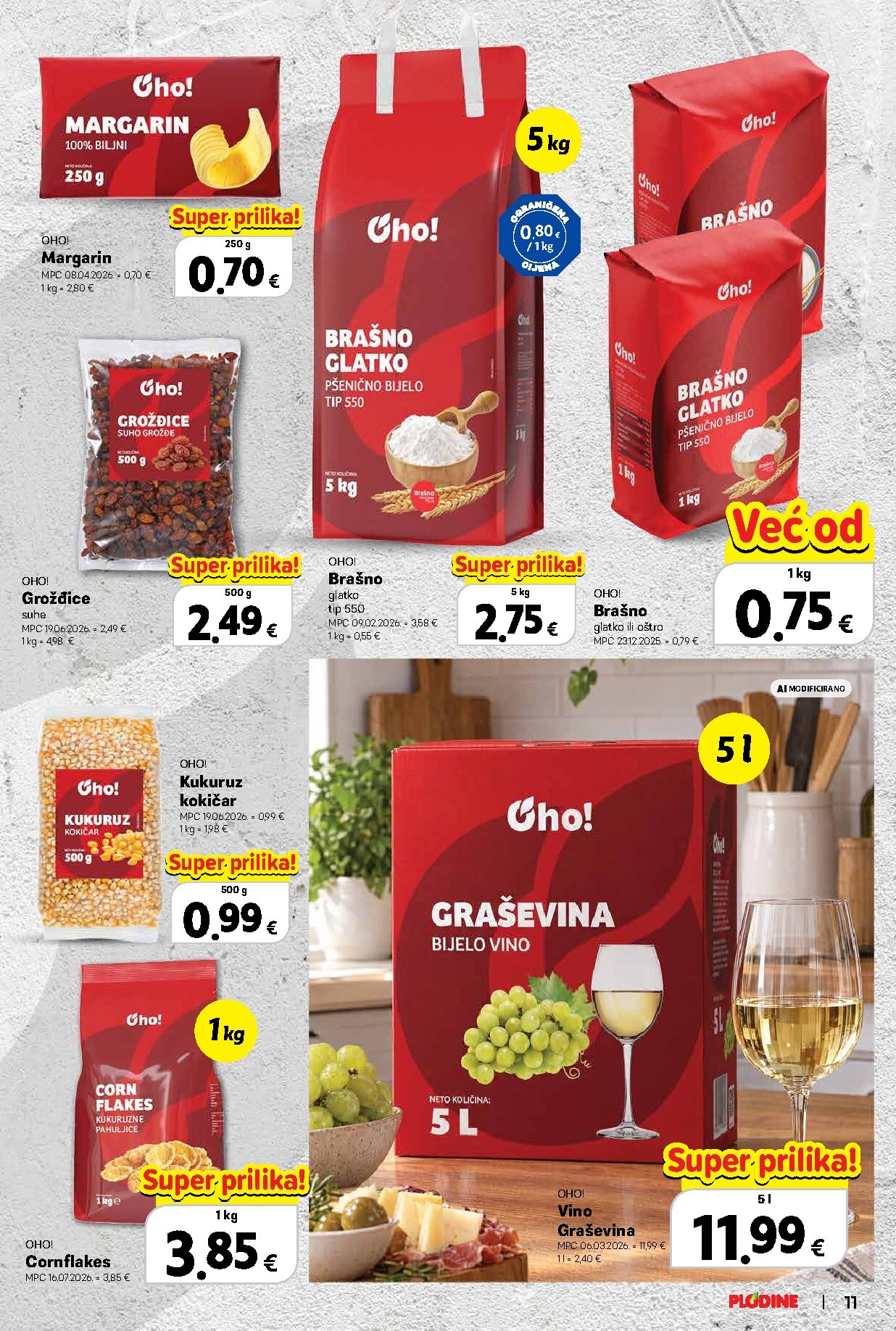 plodine - Aktualni katalog Plodine - Vrijedni kupovine od četvrtka, 22.10.2026 do srijede, 04.11.2026 - page: 11