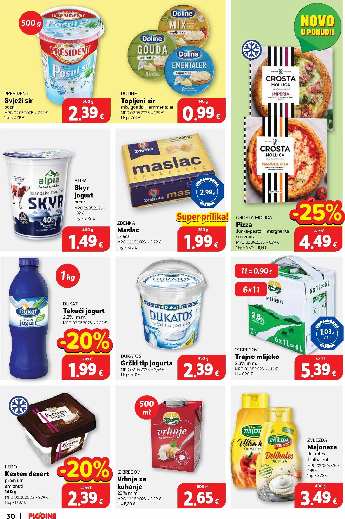 plodine - Aktualni katalog Plodine od srijede, 21.10.2026 do utorka, 27.10.2026 - page: 30