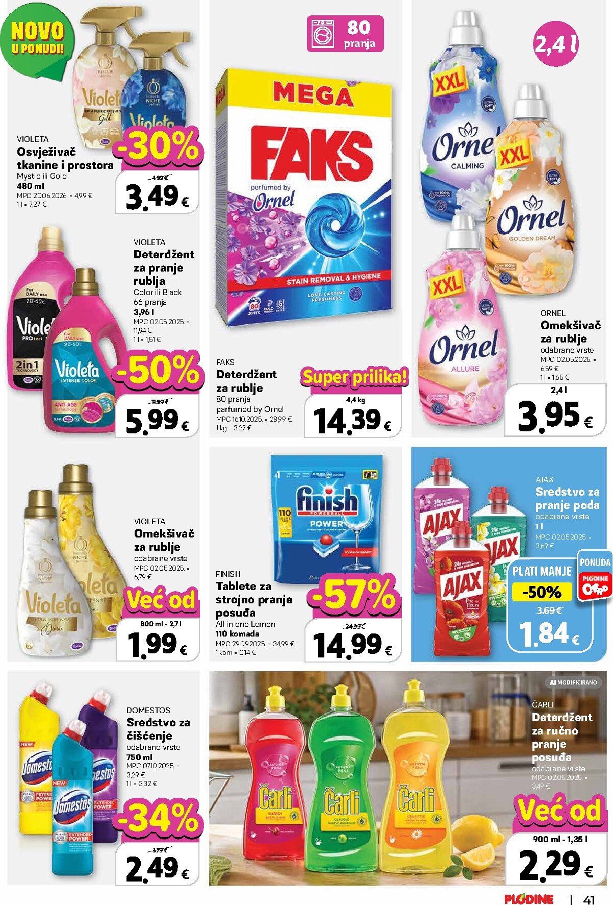 plodine - Aktualni katalog Plodine od srijede, 21.10.2026 do utorka, 27.10.2026 - page: 41