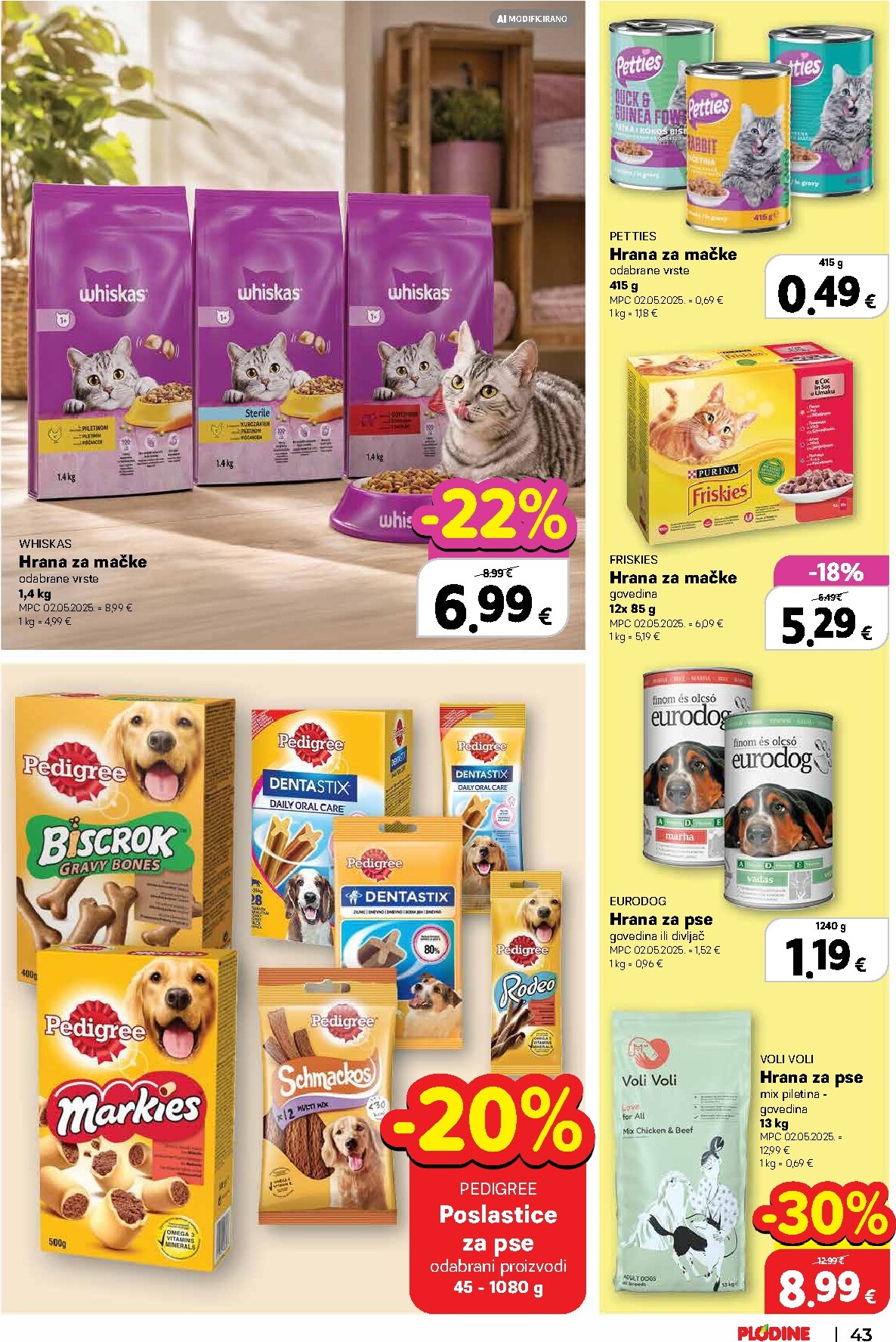 plodine - Aktualni katalog Plodine od srijede, 21.10.2026 do utorka, 27.10.2026 - page: 43