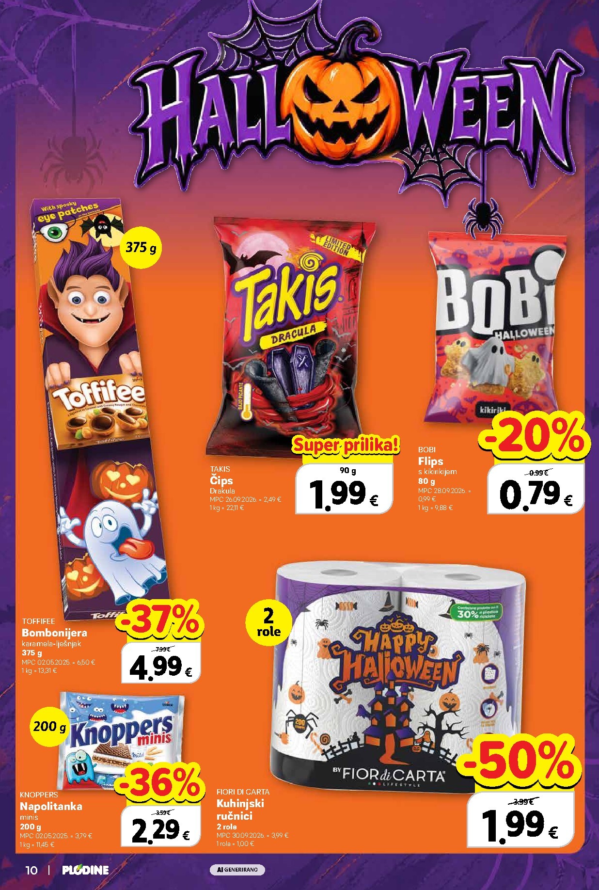 plodine - Aktualni katalog Plodine od srijede, 21.10.2026 do utorka, 27.10.2026 - page: 10