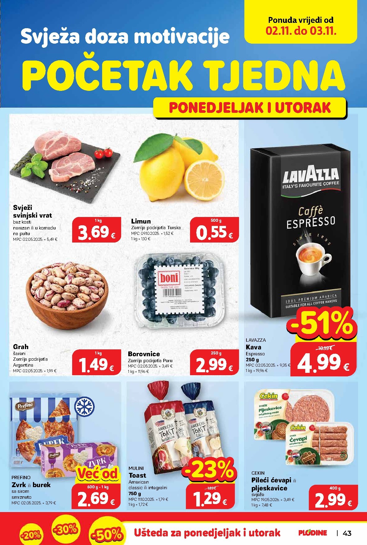 plodine - Novi Plodine katalog od srijede, 28.10.2026 do utorka, 03.11.2026 - page: 43