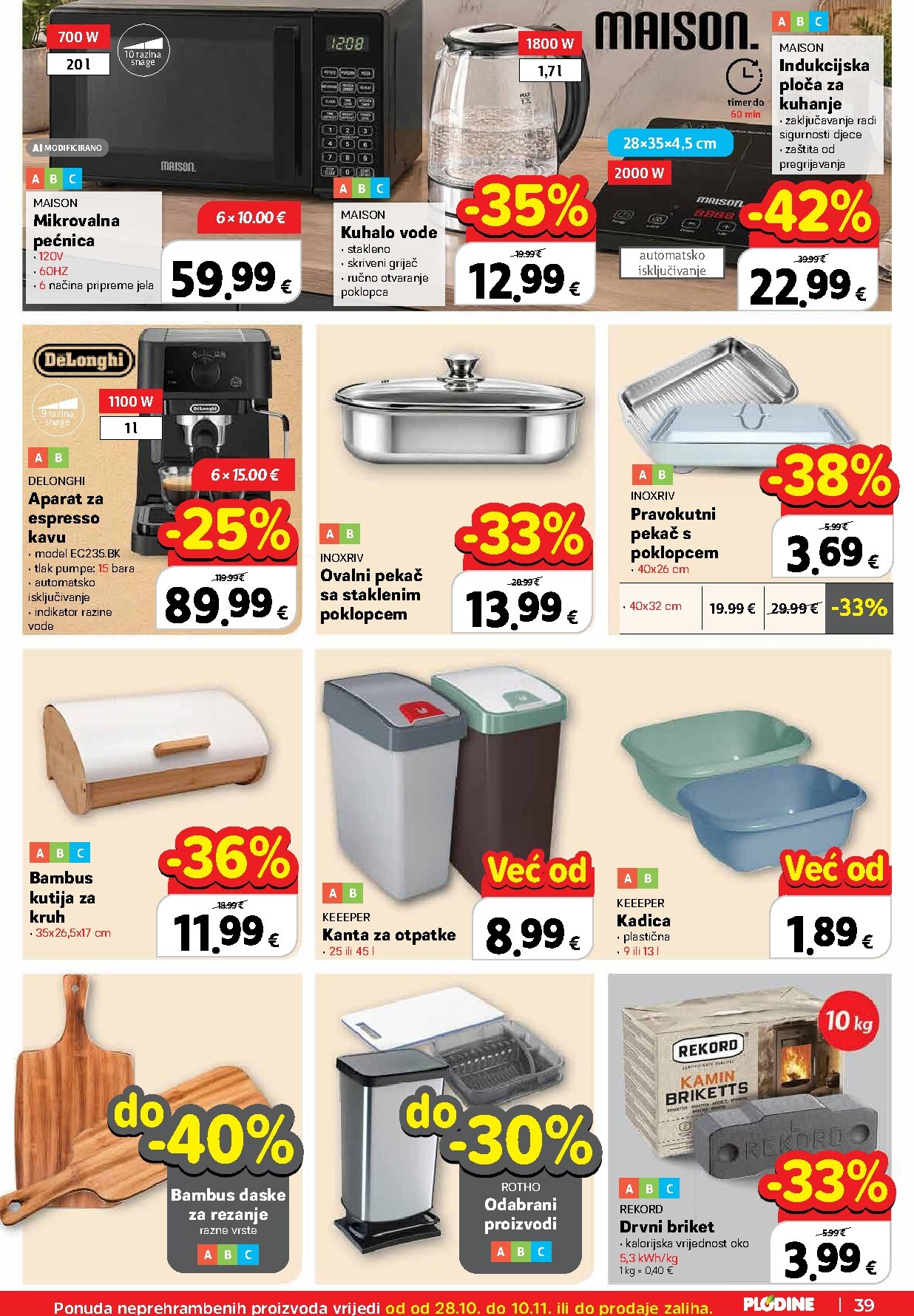 plodine - Novi Plodine katalog od srijede, 28.10.2026 do utorka, 03.11.2026 - page: 39