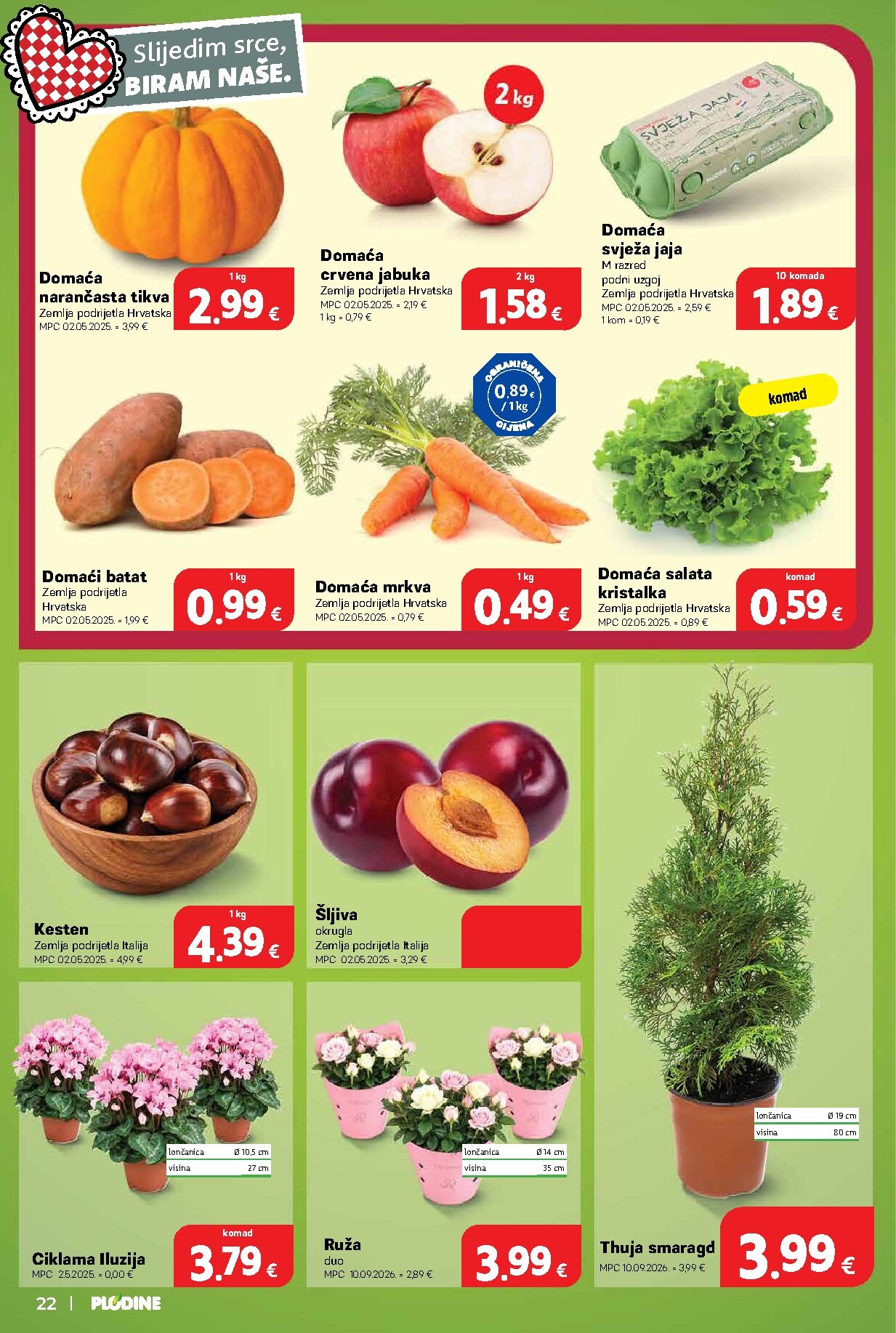 plodine - Novi Plodine katalog od srijede, 28.10.2026 do utorka, 03.11.2026 - page: 22