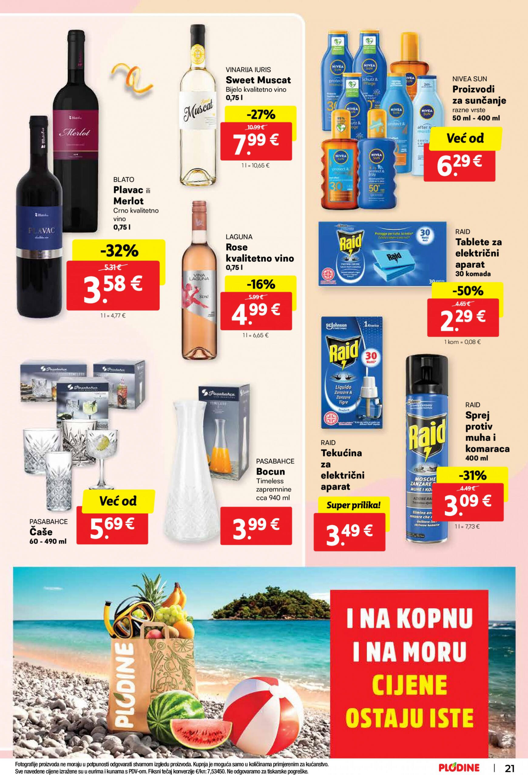 plodine - Novi katalog Plodine - Otvorenje Gospić 17.07. - 23.07. - page: 21