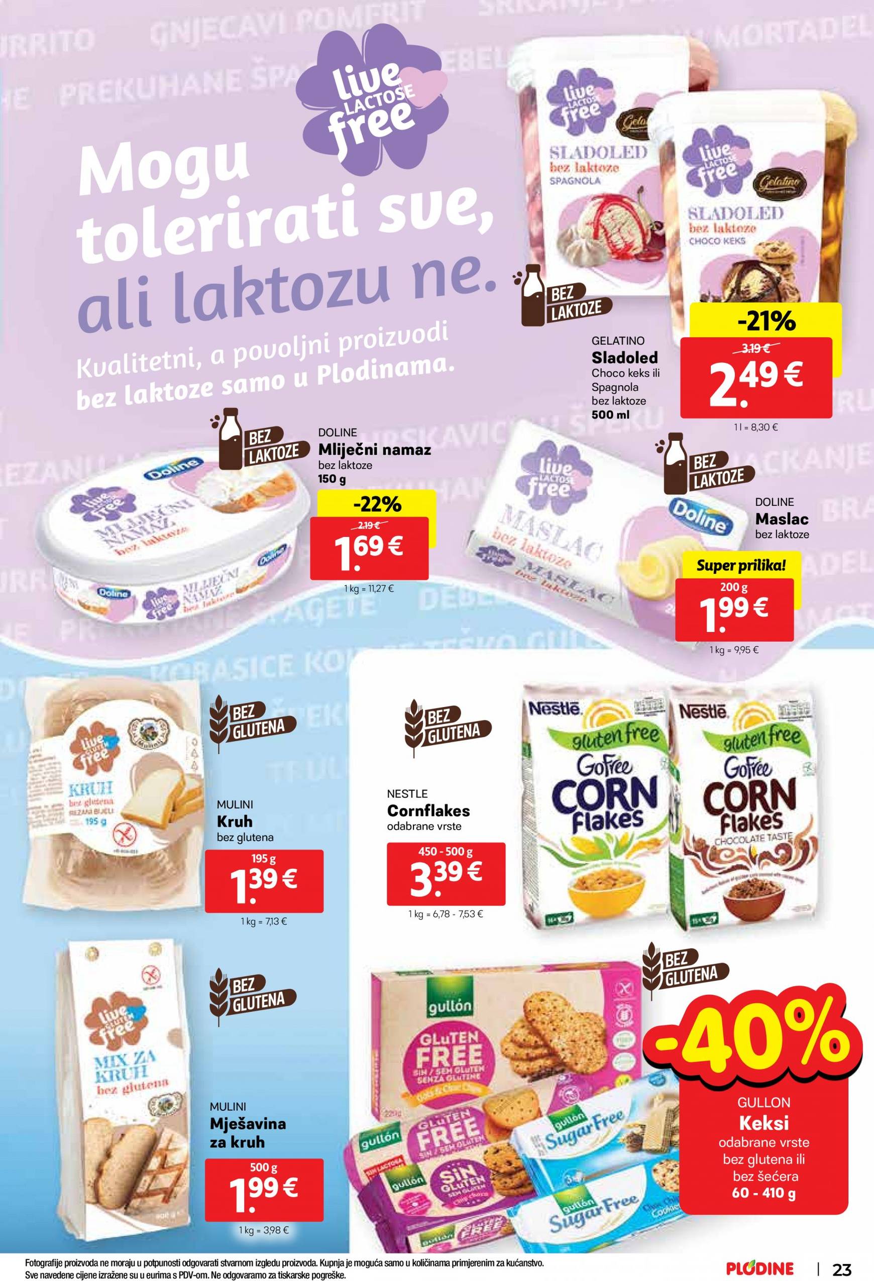 plodine - Novi katalog Plodine - Rođendan Koprivnica 28.08. - 03.09. - page: 23