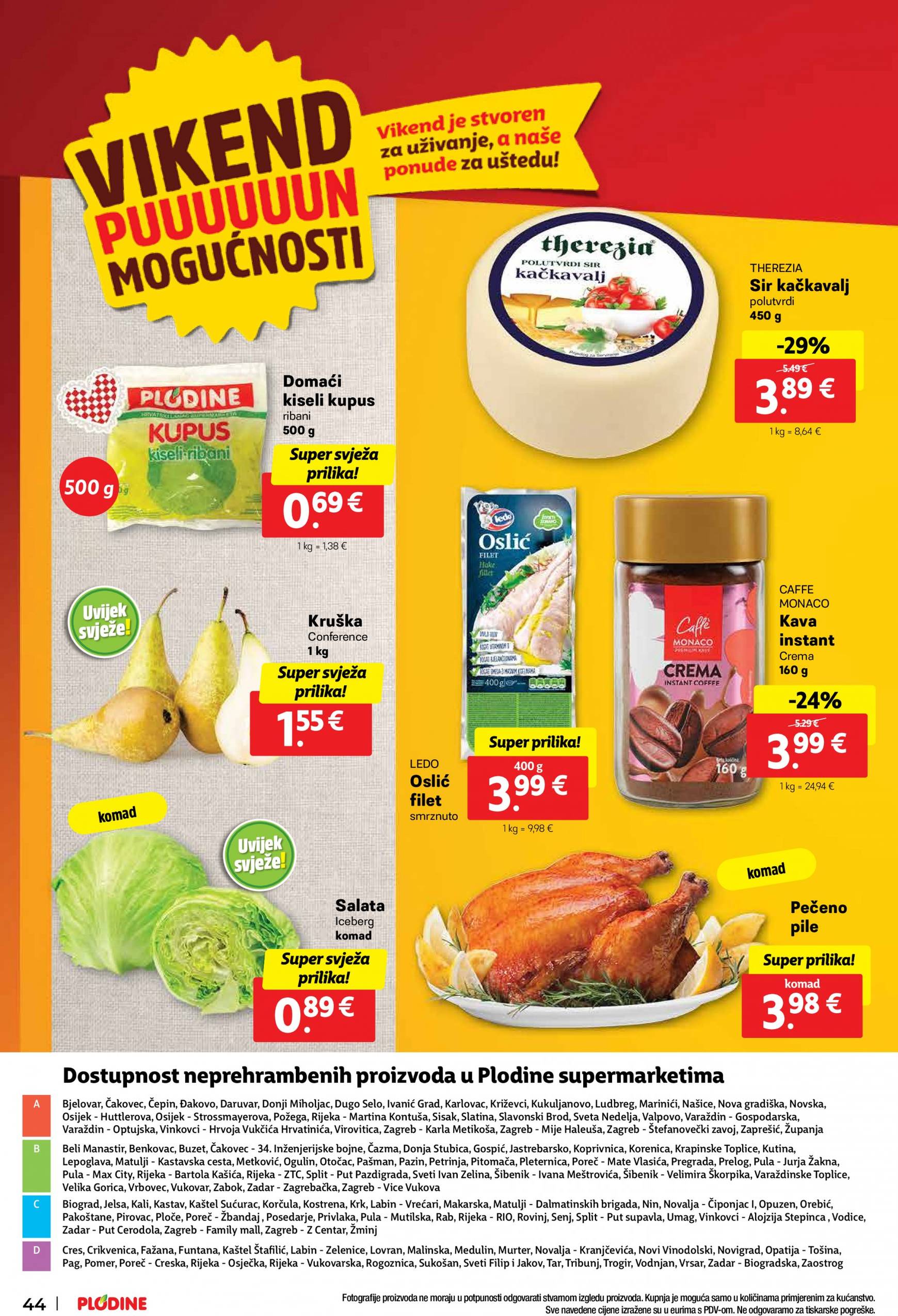 plodine - Novi katalog Plodine 18.09. - 24.09. - page: 44