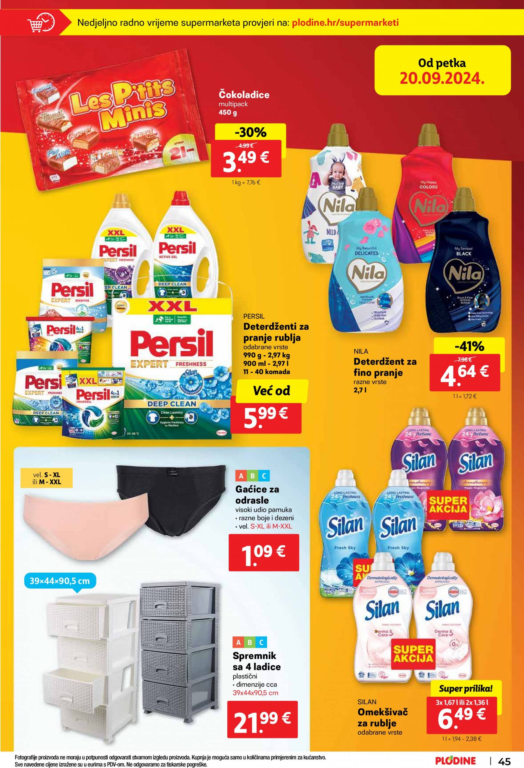 plodine - Novi katalog Plodine 18.09. - 24.09. - page: 45