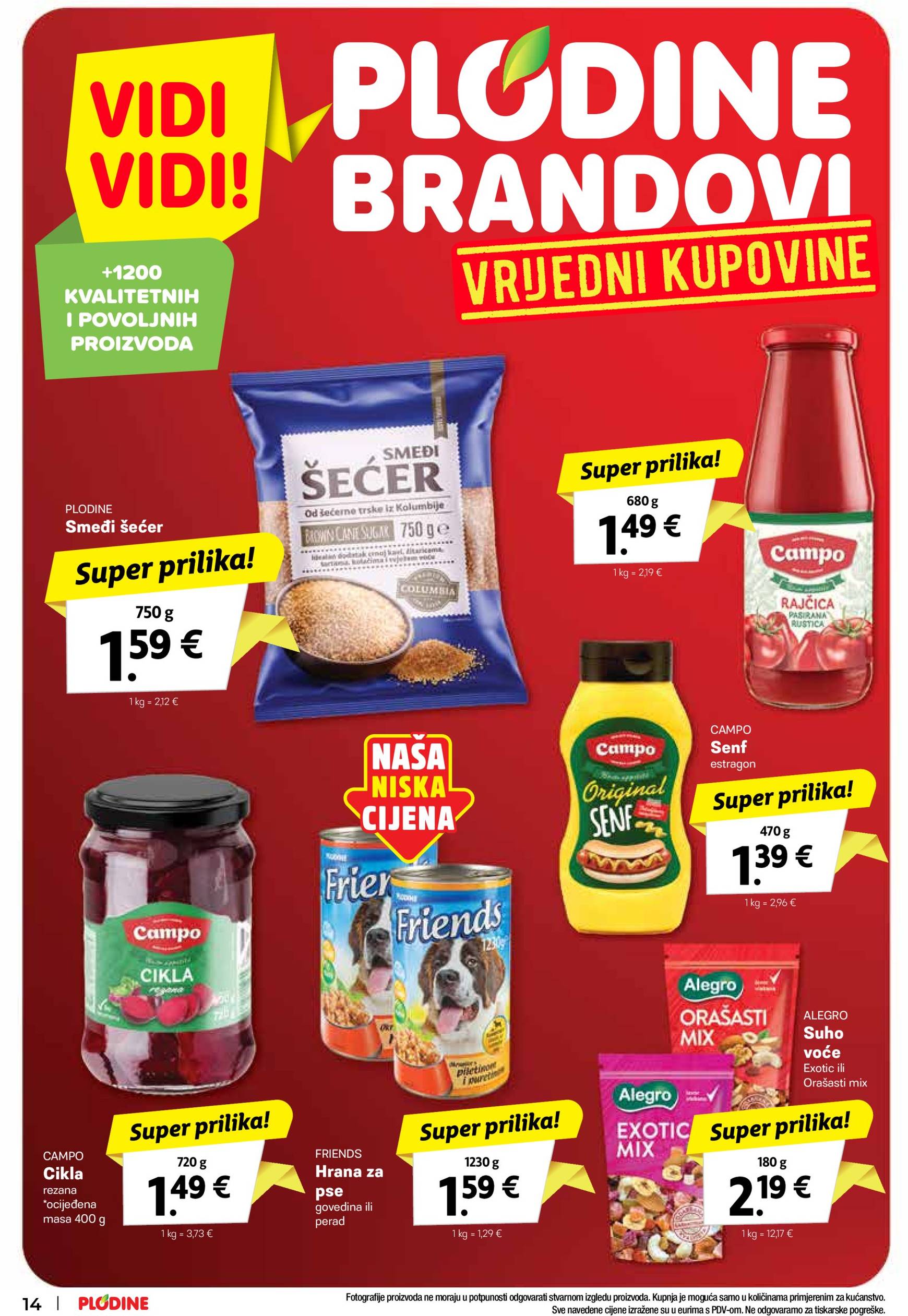 plodine - Novi Plodine - Drenova katalog vrijedi od 02.10. do 08.10. - page: 14