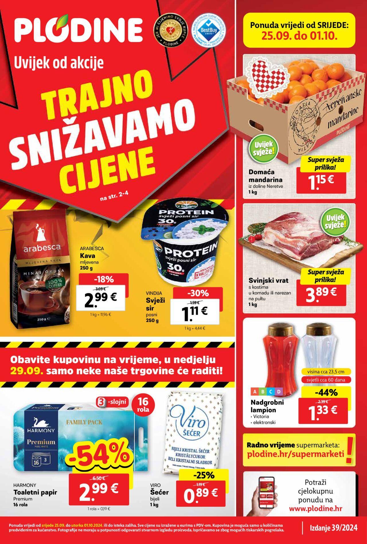 plodine - Katalog Plodine novi 25.09.2024 - 01.10.2024