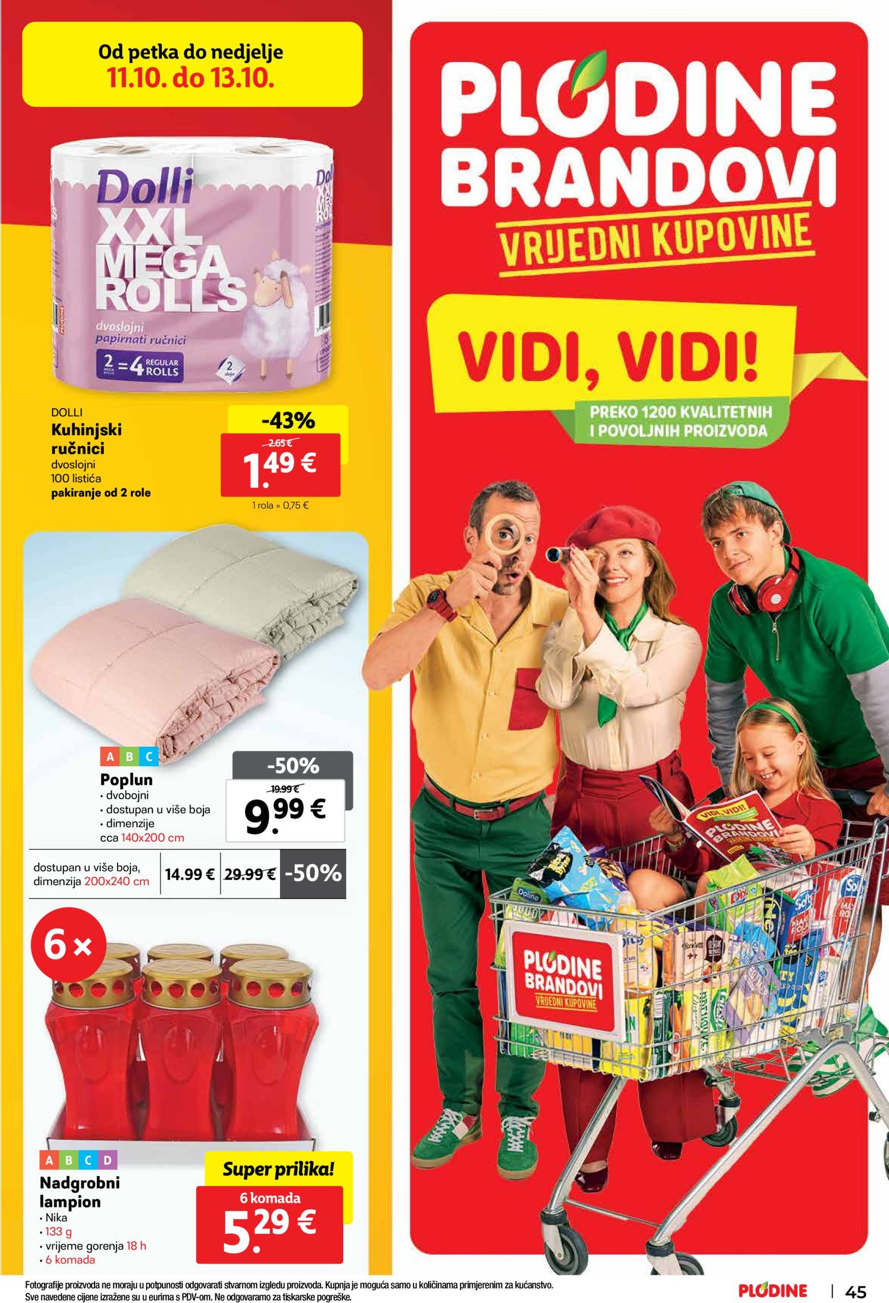 plodine - Plodine katalog vrijedi od 09.10. do 15.10. - page: 45