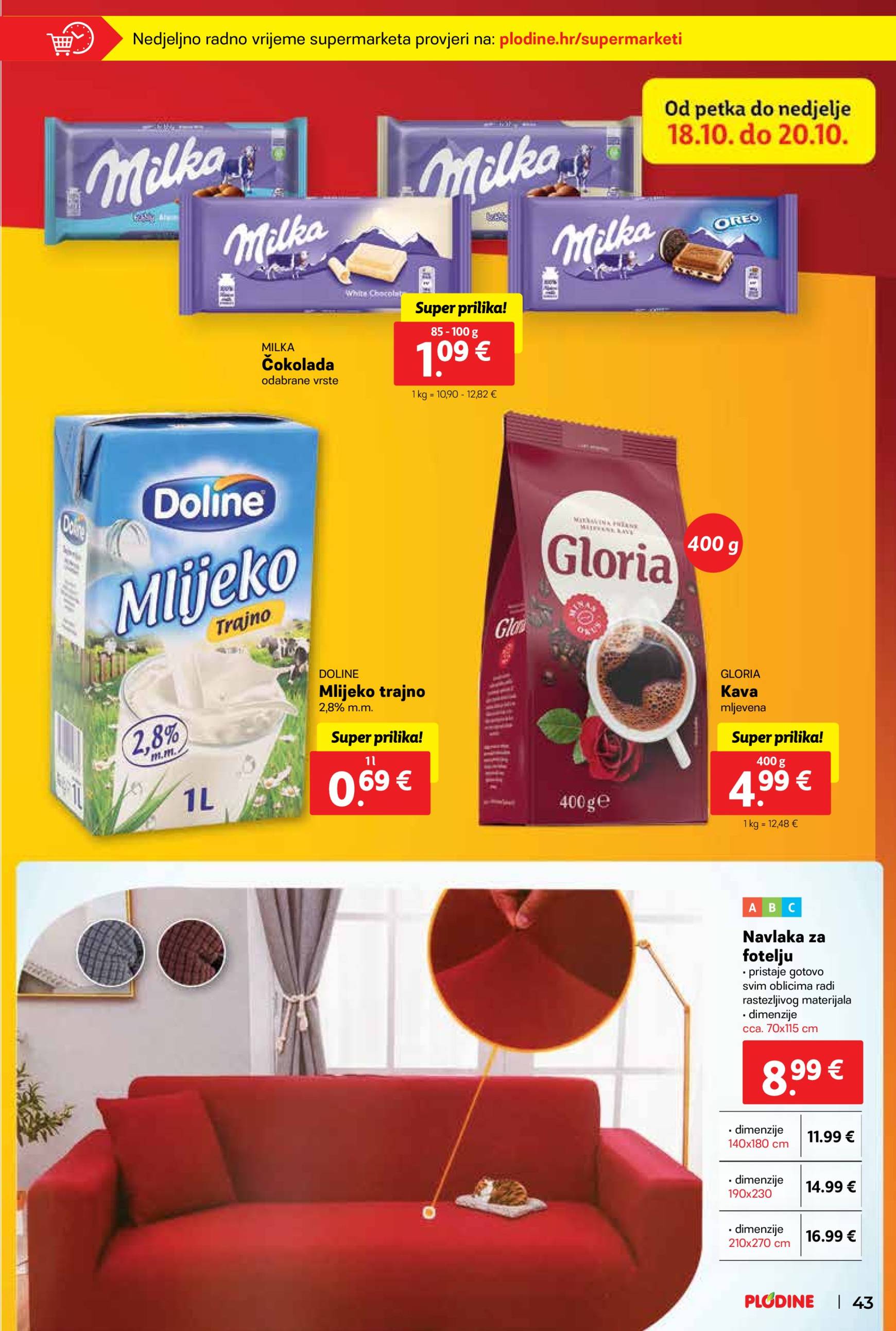 plodine - Plodine katalog vrijedi od 16.10. do 22.10. - page: 43