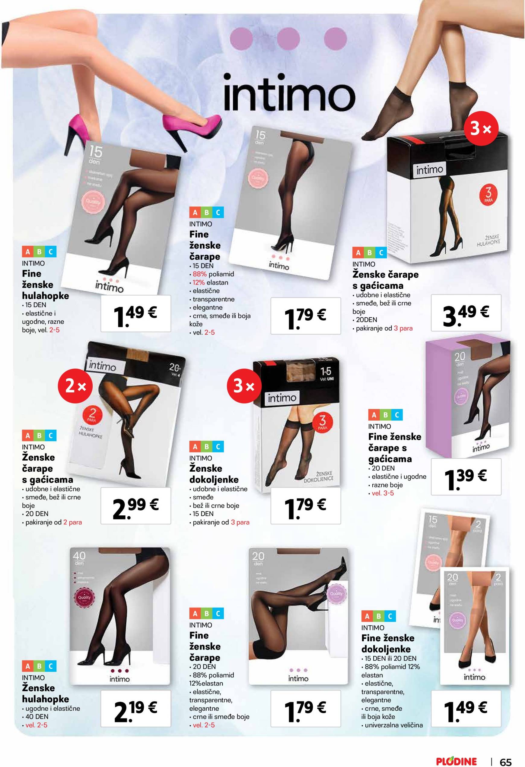 plodine - Plodine katalog vrijedi od 23.10. do 05.11. - page: 65