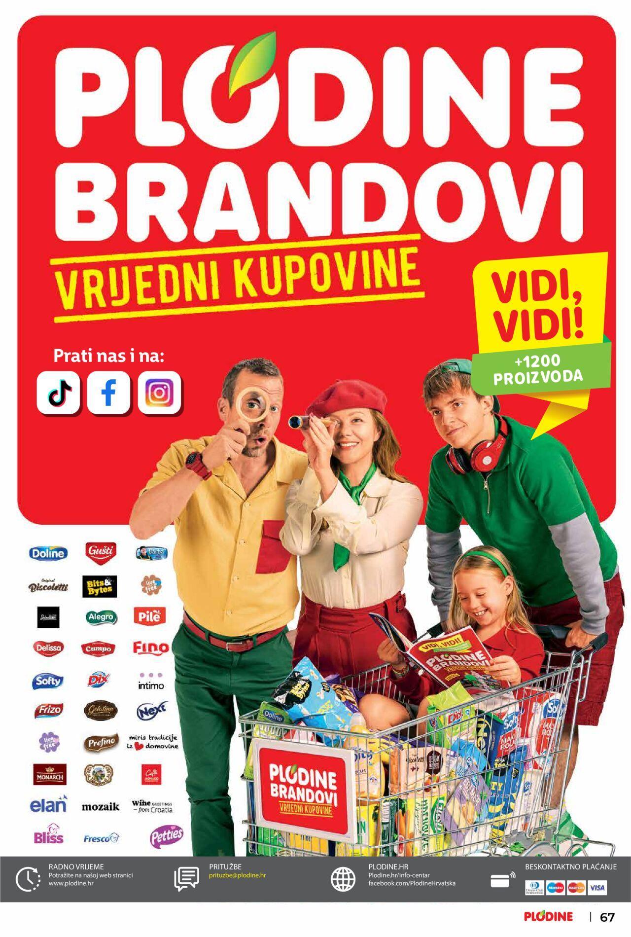 plodine - Katalog Plodine brandovi Plodine novi 23.10.2024 - 05.11.2024 - page: 67