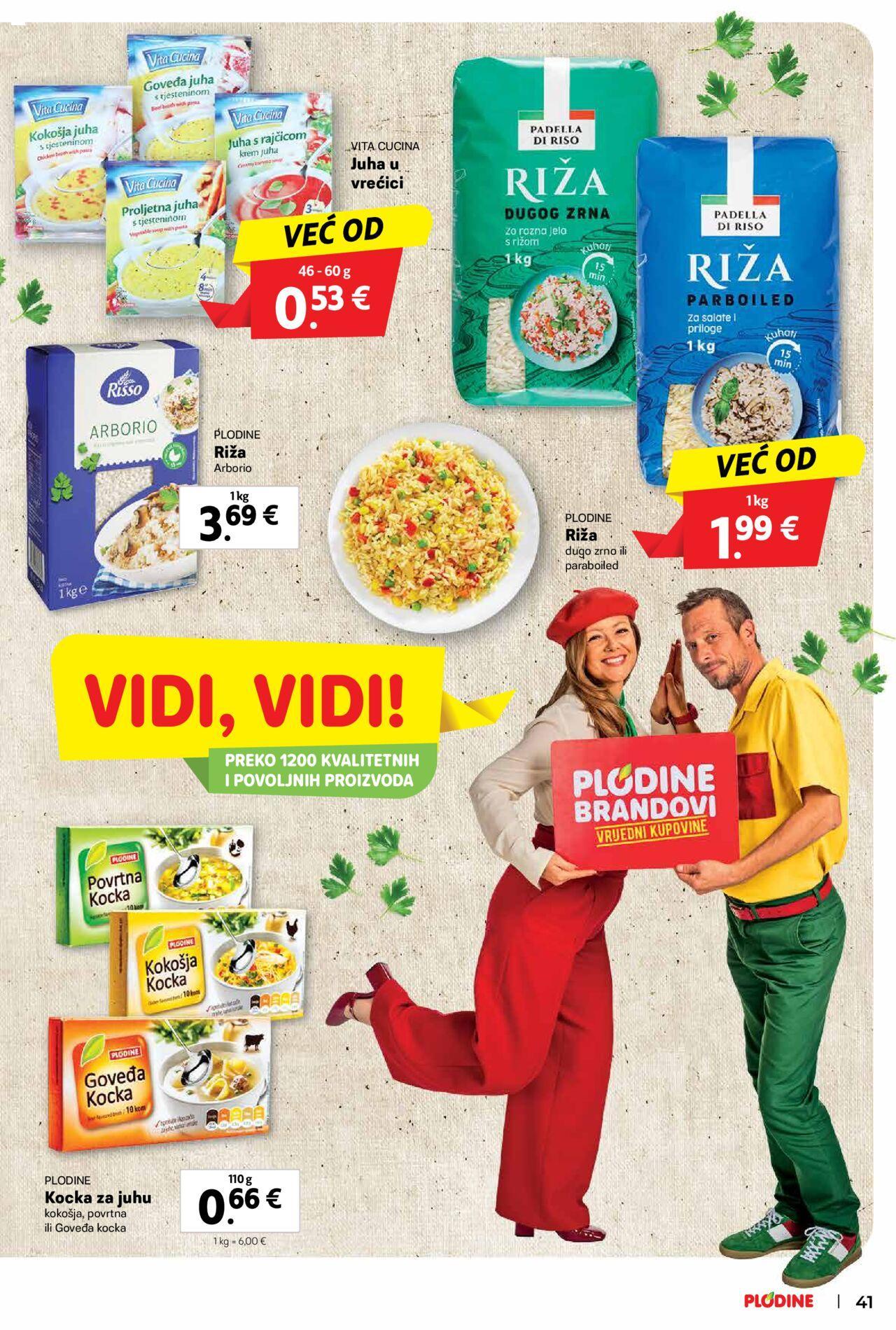 plodine - Katalog Plodine brandovi Plodine novi 23.10.2024 - 05.11.2024 - page: 41