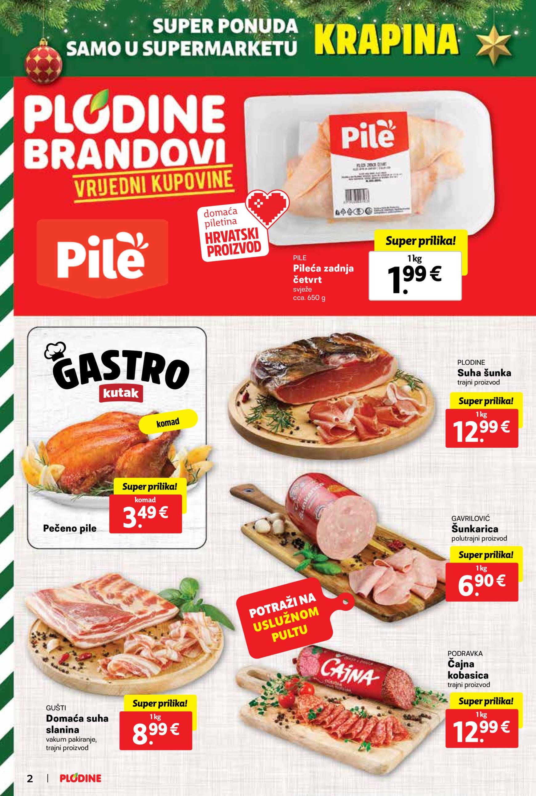 plodine - Plodine - Otvorenje Krapina katalog vrijedi od 20.11. do 26.11. - page: 2