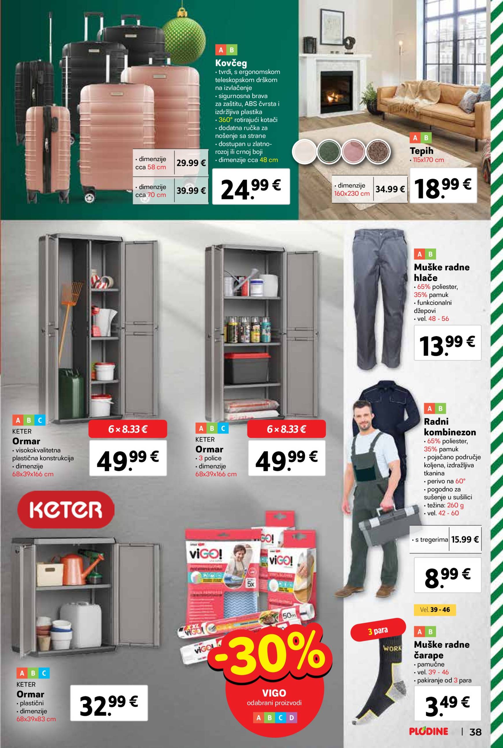 plodine - Plodine - Black Friday Week katalog vrijedi od 27.11. do 03.12. - page: 39