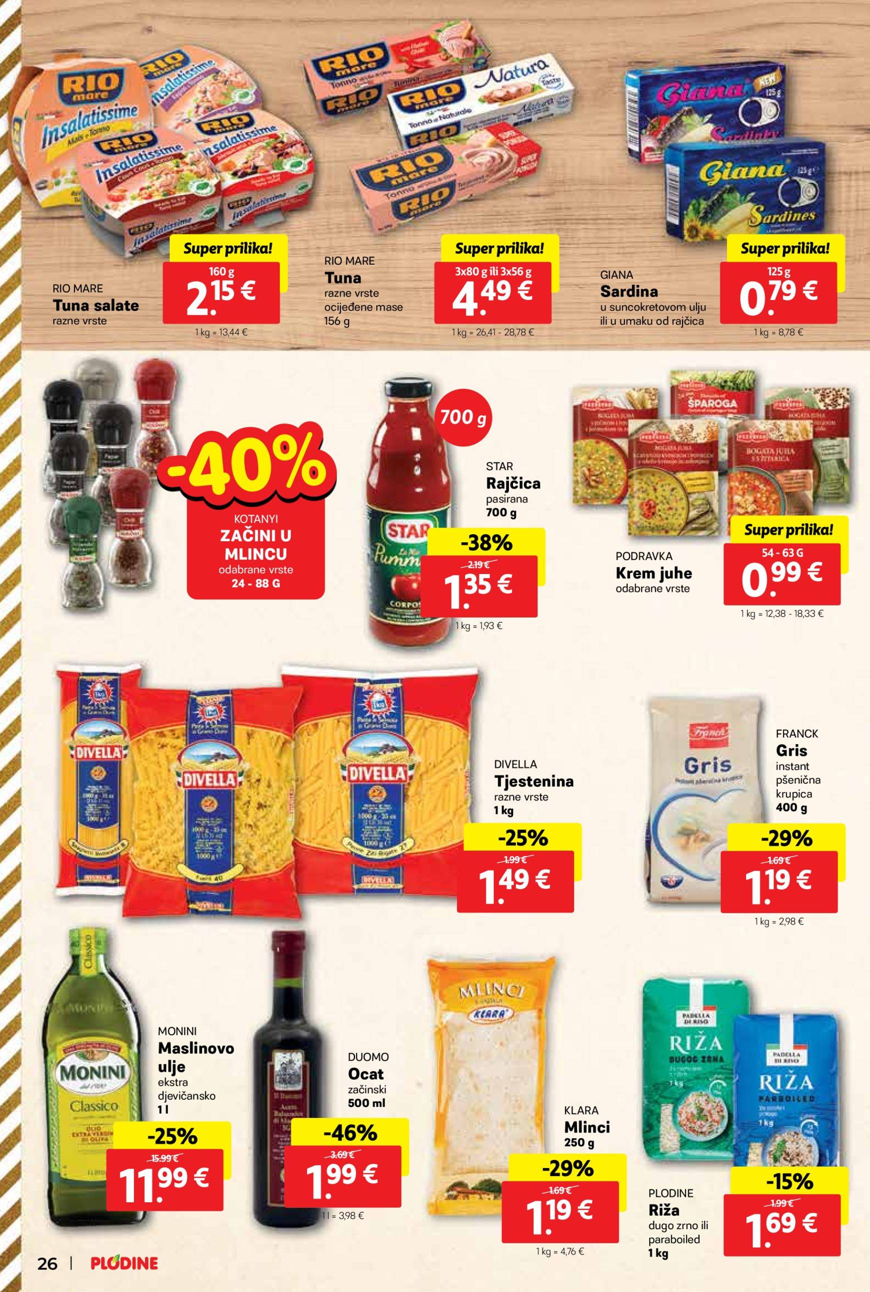 plodine - Plodine - Black Friday Week katalog vrijedi od 27.11. do 03.12. - page: 26