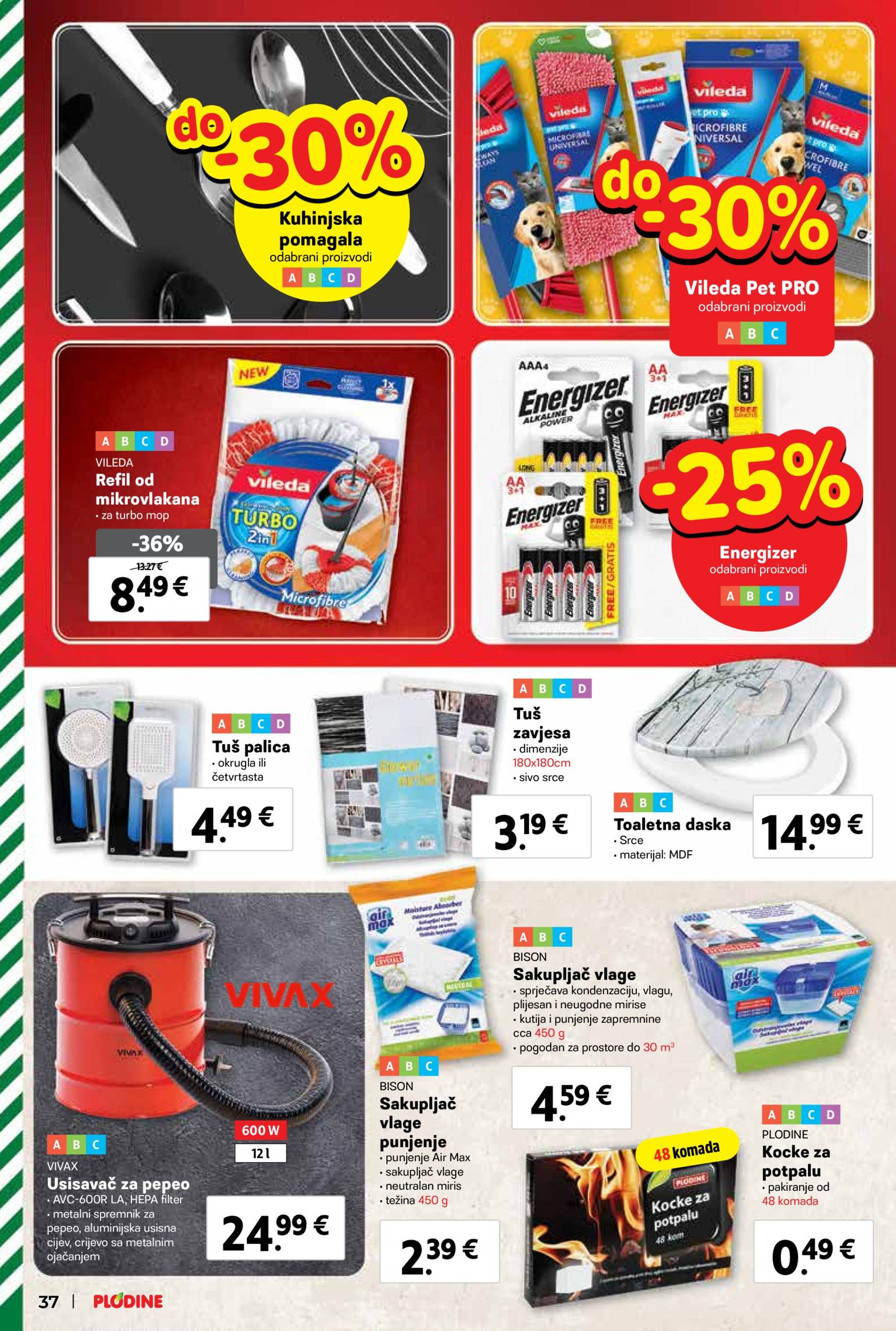 plodine - Plodine - Black Friday Week katalog vrijedi od 27.11. do 03.12. - page: 38