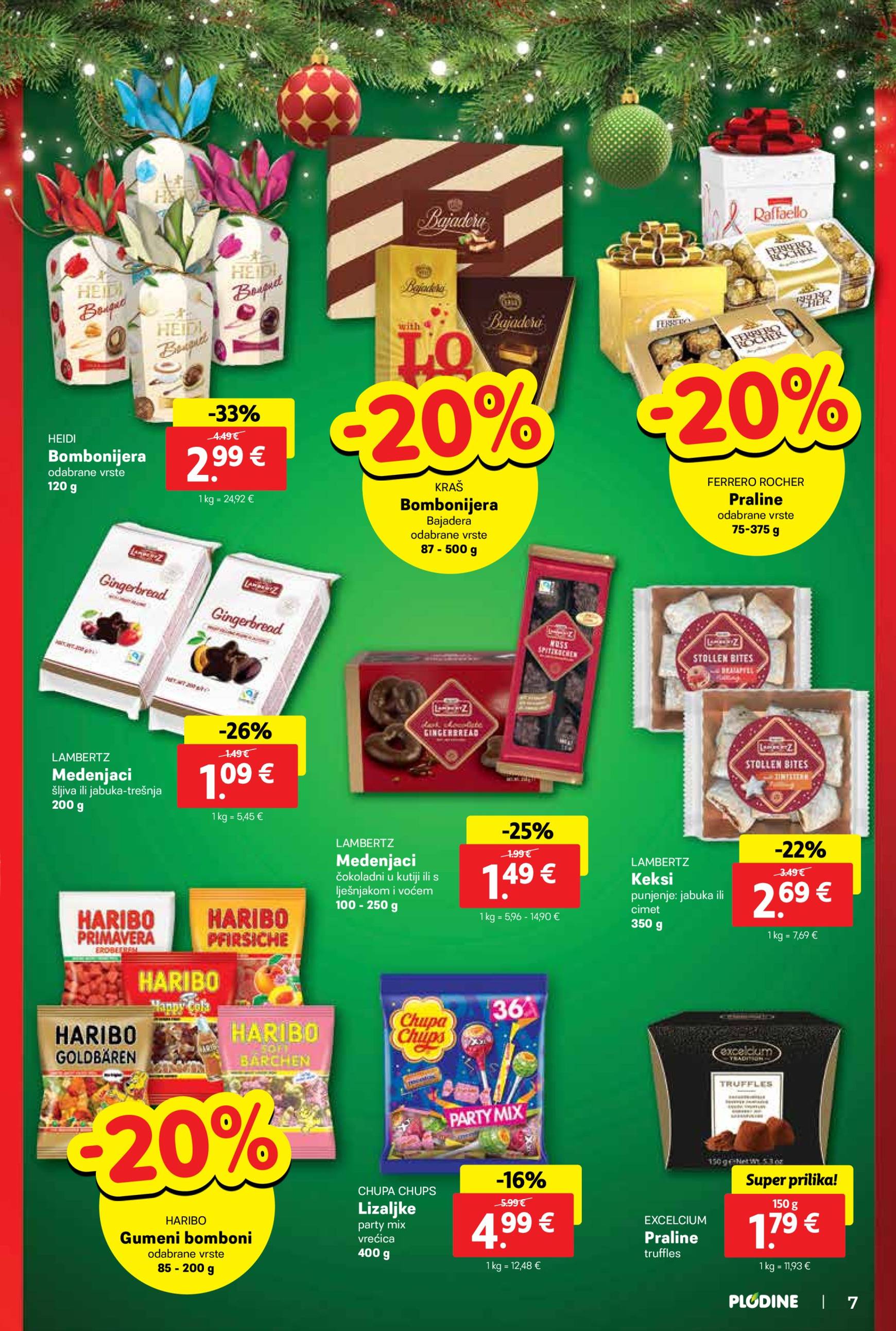 plodine - Plodine - Black Friday Week katalog vrijedi od 27.11. do 03.12. - page: 7