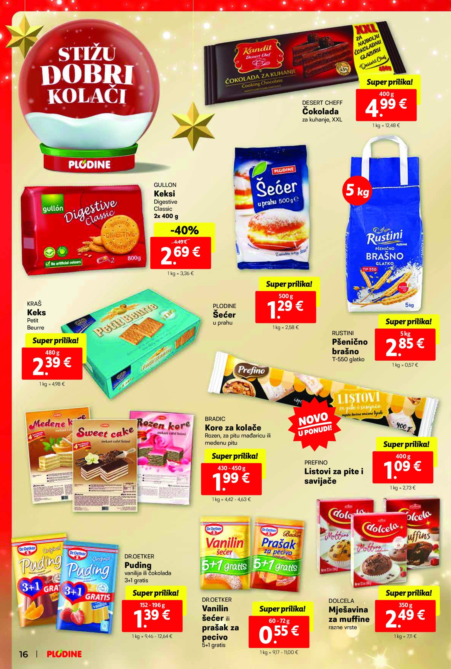 plodine - Plodine katalog vrijedi od 18.12. do 24.12. - page: 16