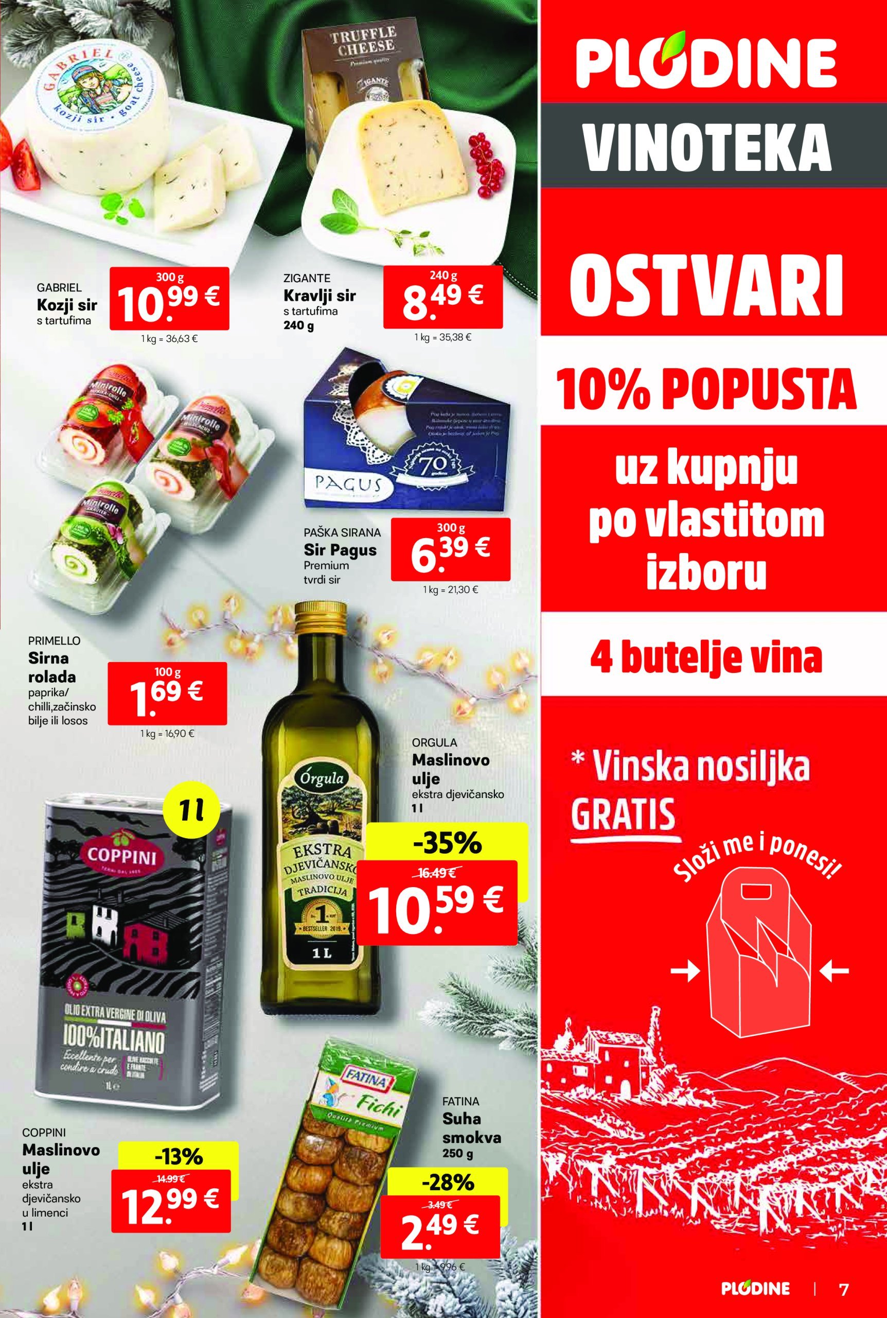 plodine - Plodine katalog vrijedi od 18.12. do 24.12. - page: 7