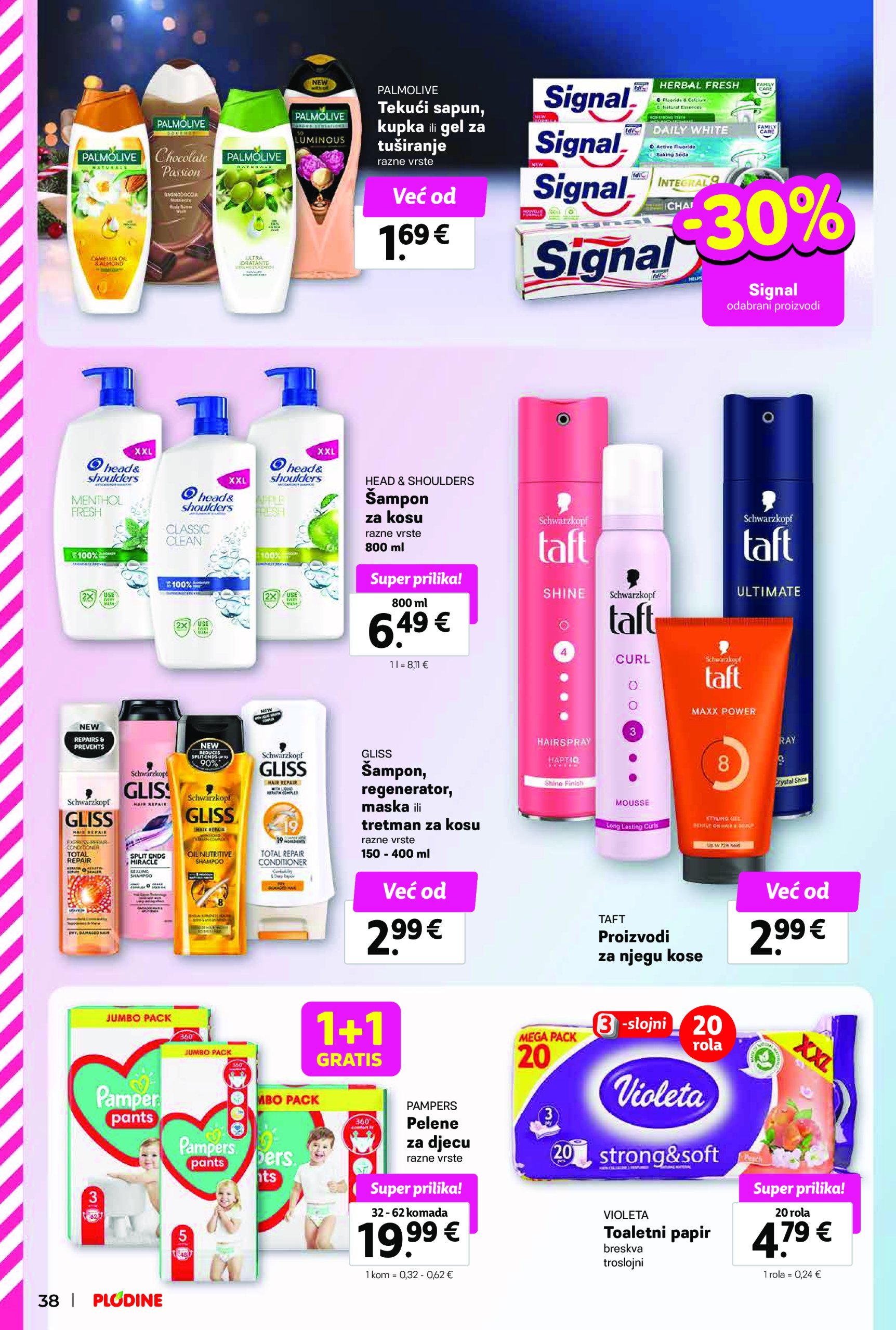 plodine - Plodine katalog vrijedi od 18.12. do 24.12. - page: 38