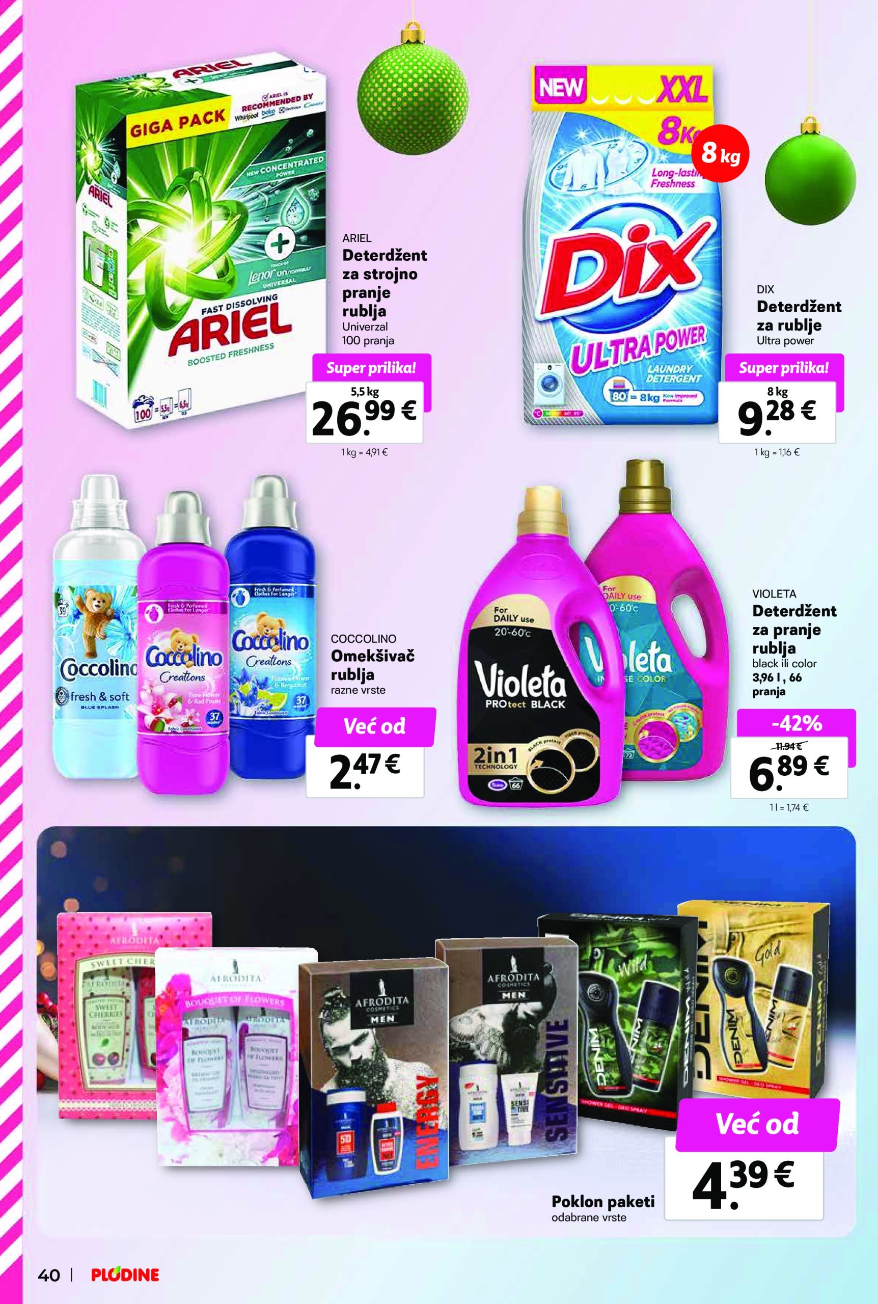 plodine - Plodine katalog vrijedi od 18.12. do 24.12. - page: 40