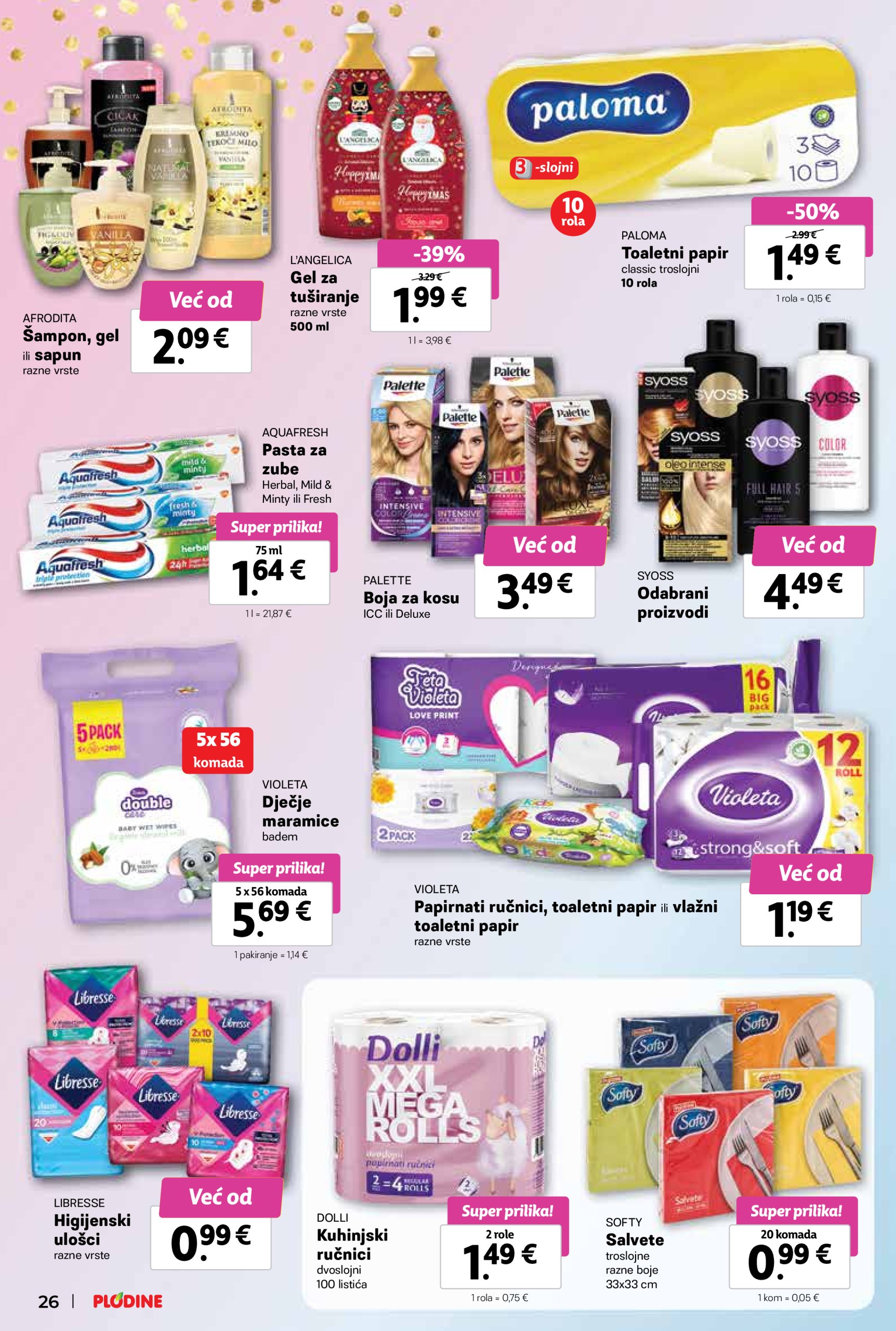 plodine - Plodine katalog vrijedi od 27.12. do 31.12. - page: 26