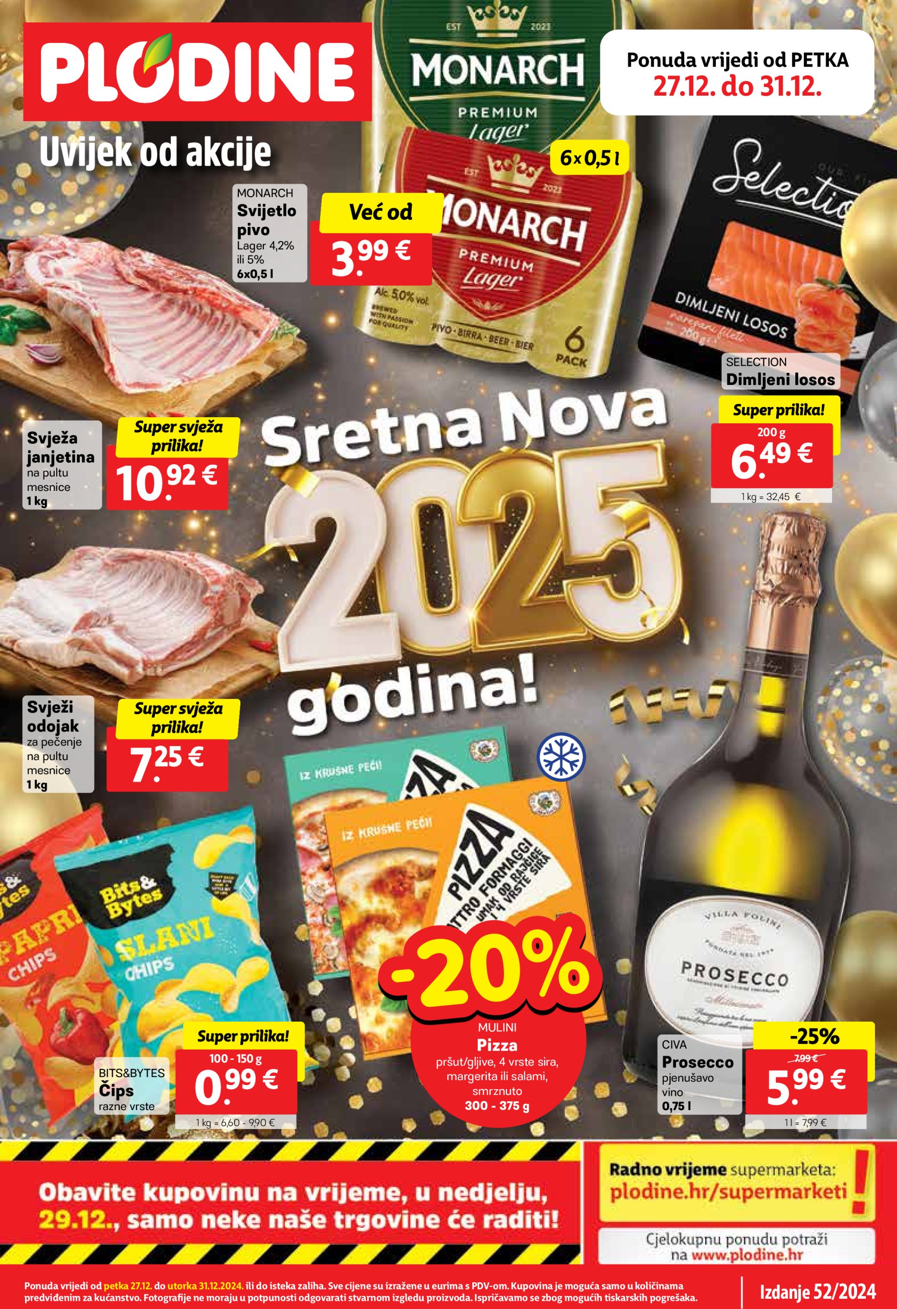 plodine - Plodine katalog vrijedi od 27.12. do 31.12.