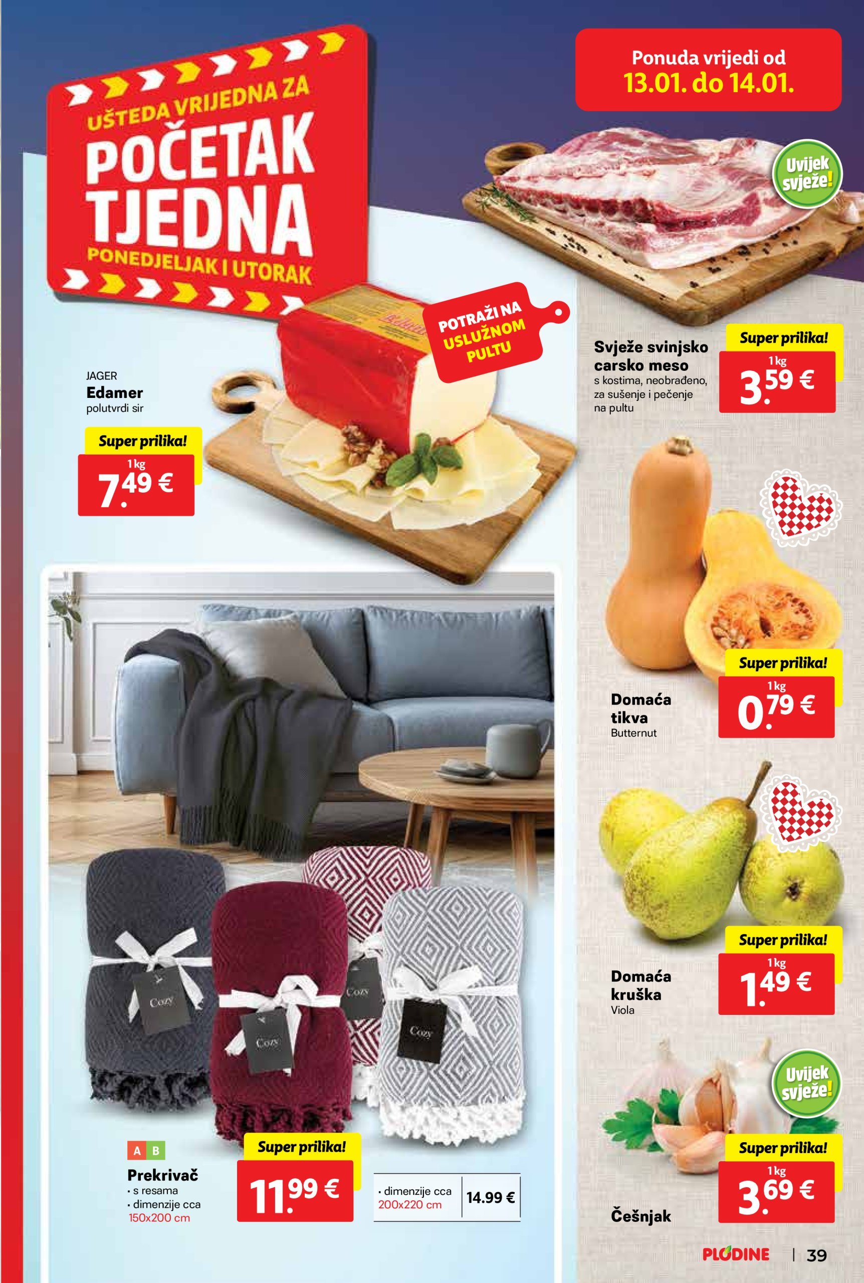 plodine - Plodine katalog vrijedi od 08.01. do 14.01. - page: 39