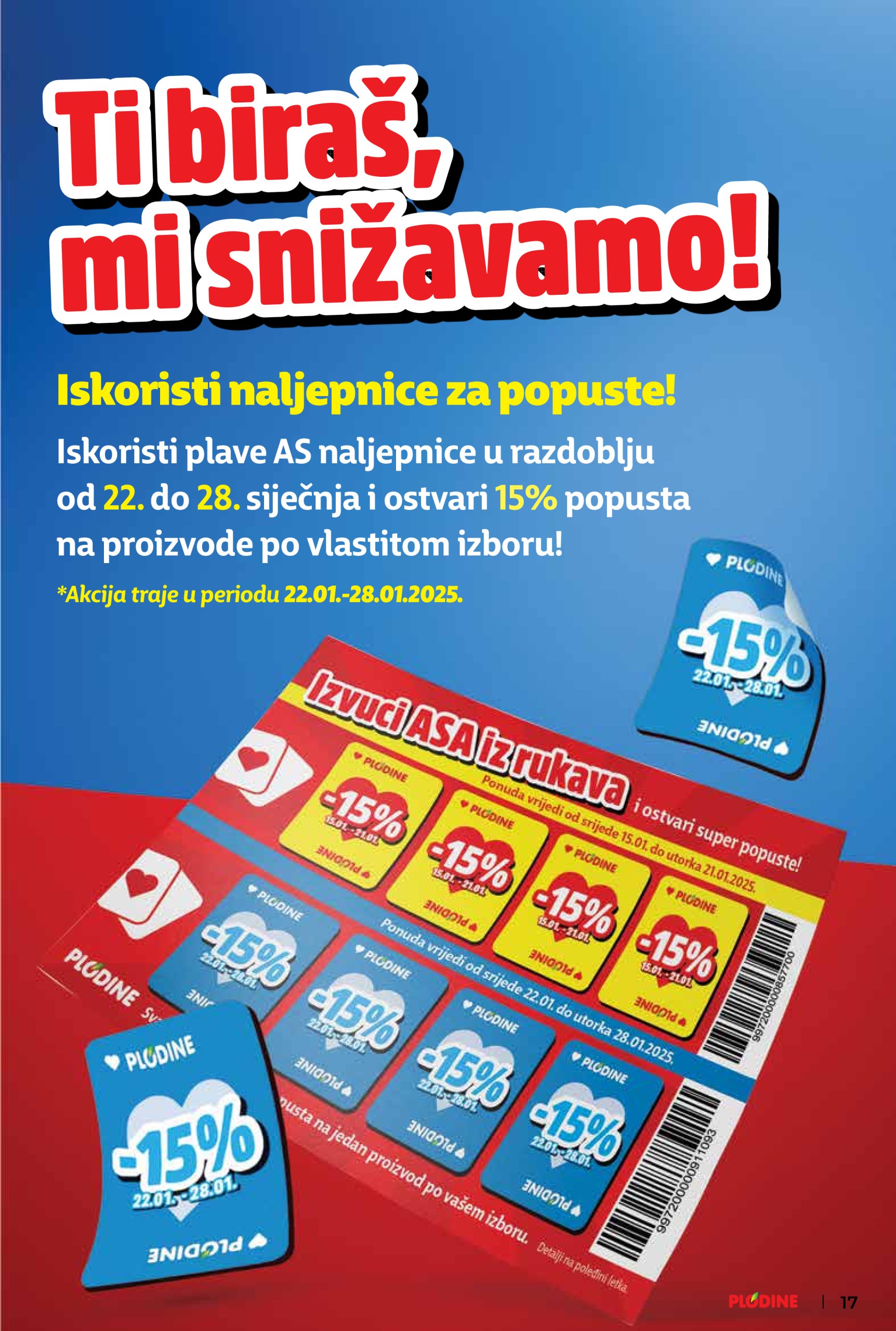 plodine - Plodine - Ozalj katalog vrijedi od 22.01. do 28.01. - page: 17