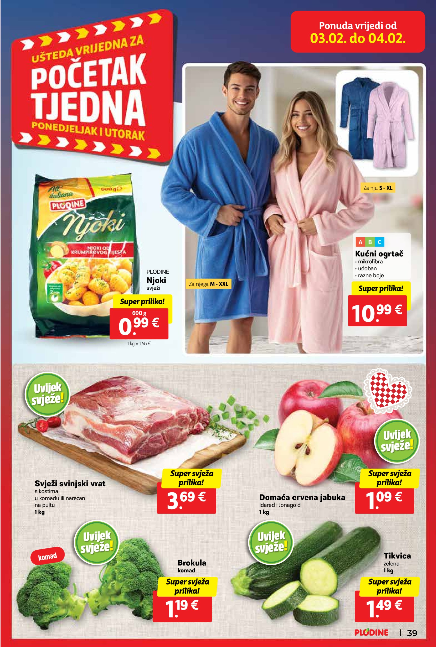 plodine - Plodine katalog vrijedi od 29.01. do 04.02. - page: 39