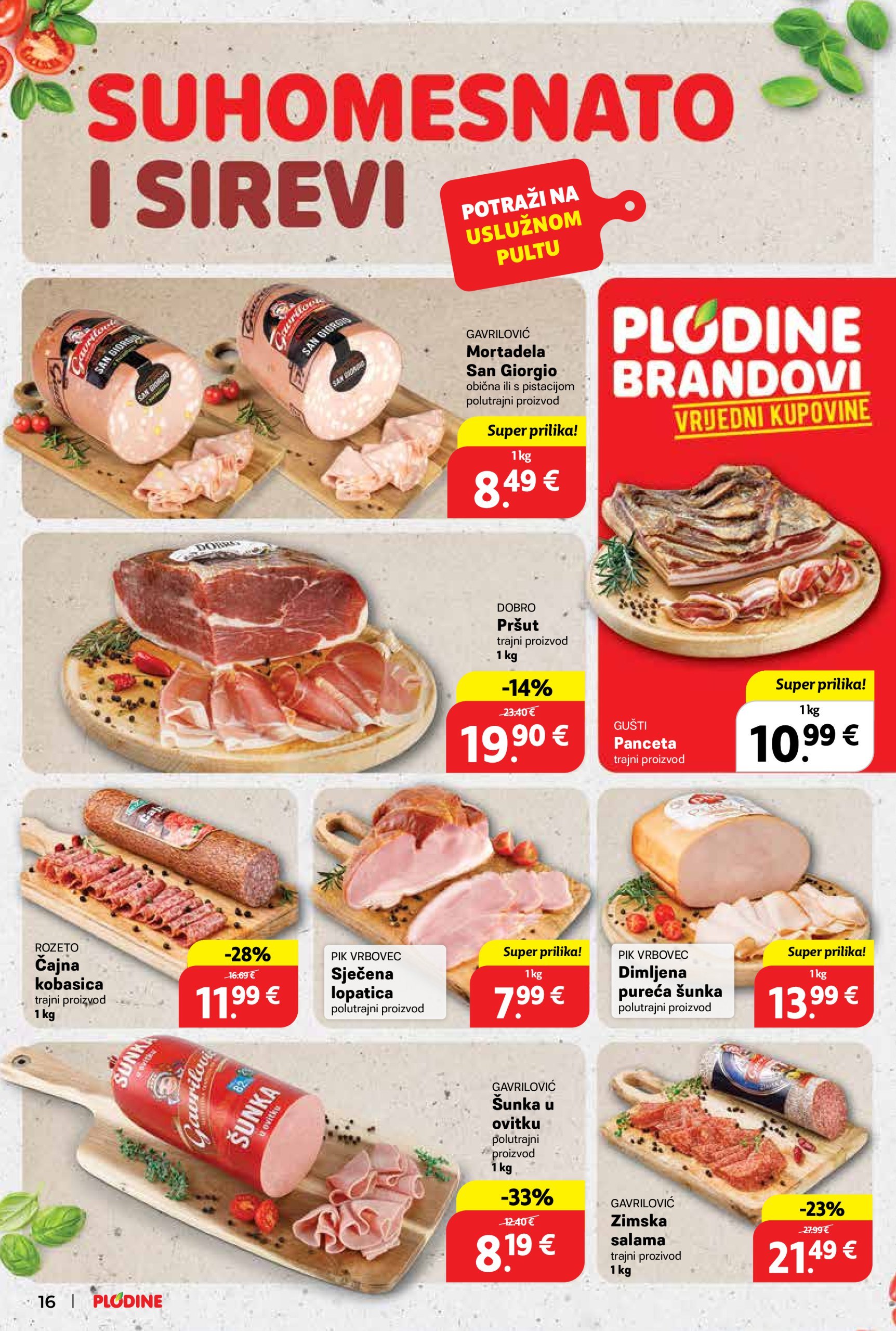 plodine - Plodine katalog vrijedi od 19.02. do 25.02. - page: 16