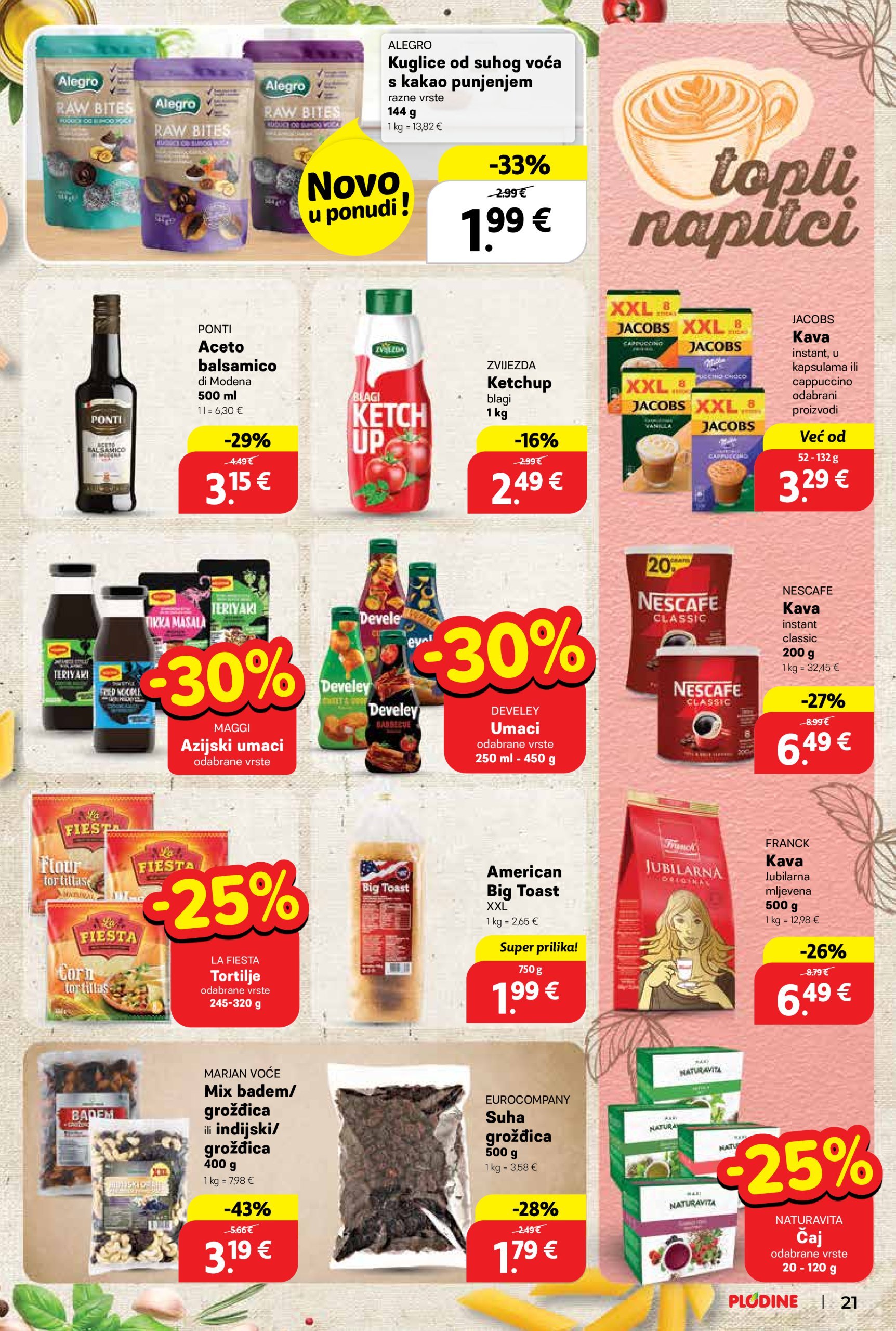 plodine - Plodine katalog vrijedi od 19.02. do 25.02. - page: 21