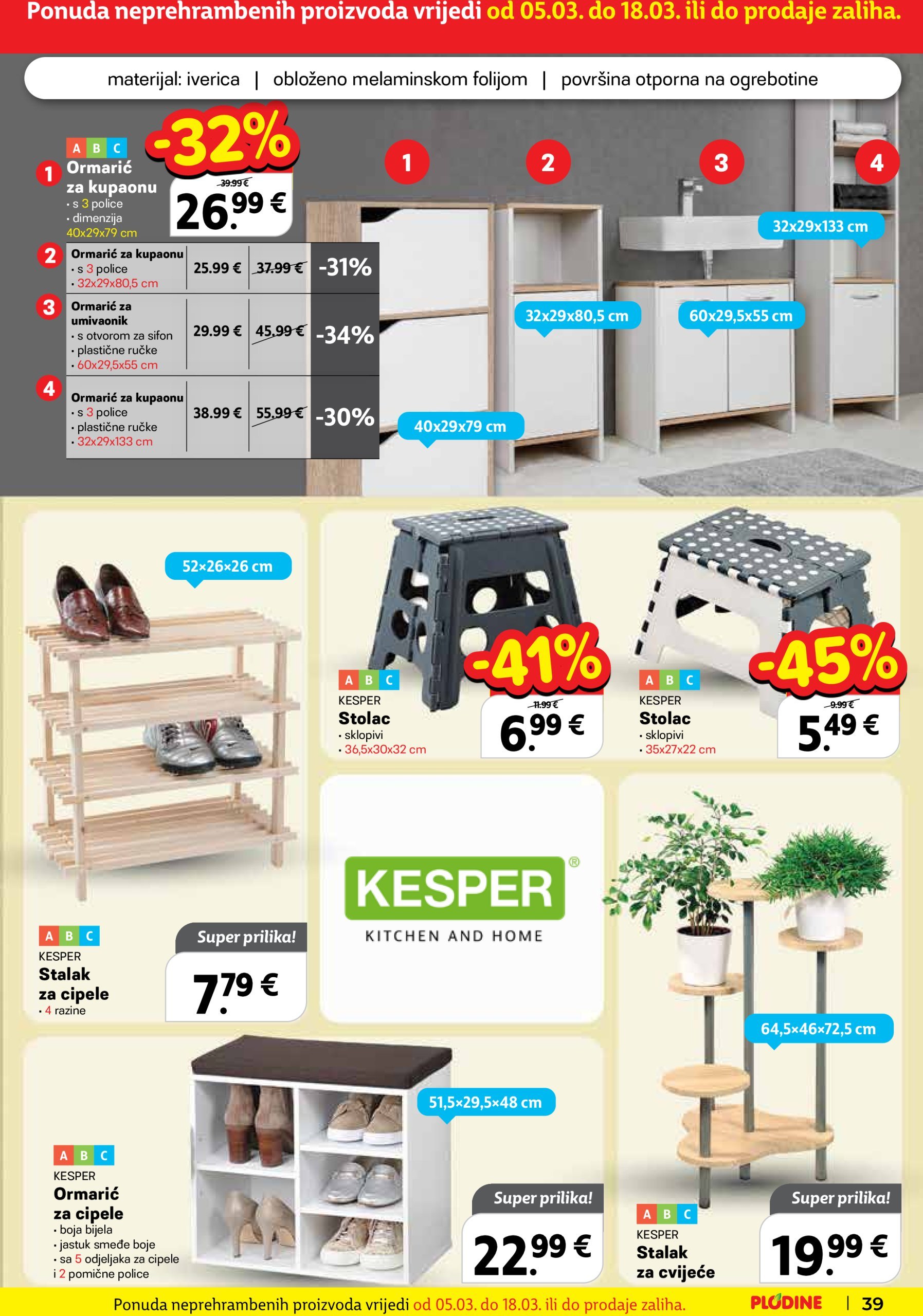 plodine - Plodine katalog vrijedi od 05.03. do 11.03. - page: 39