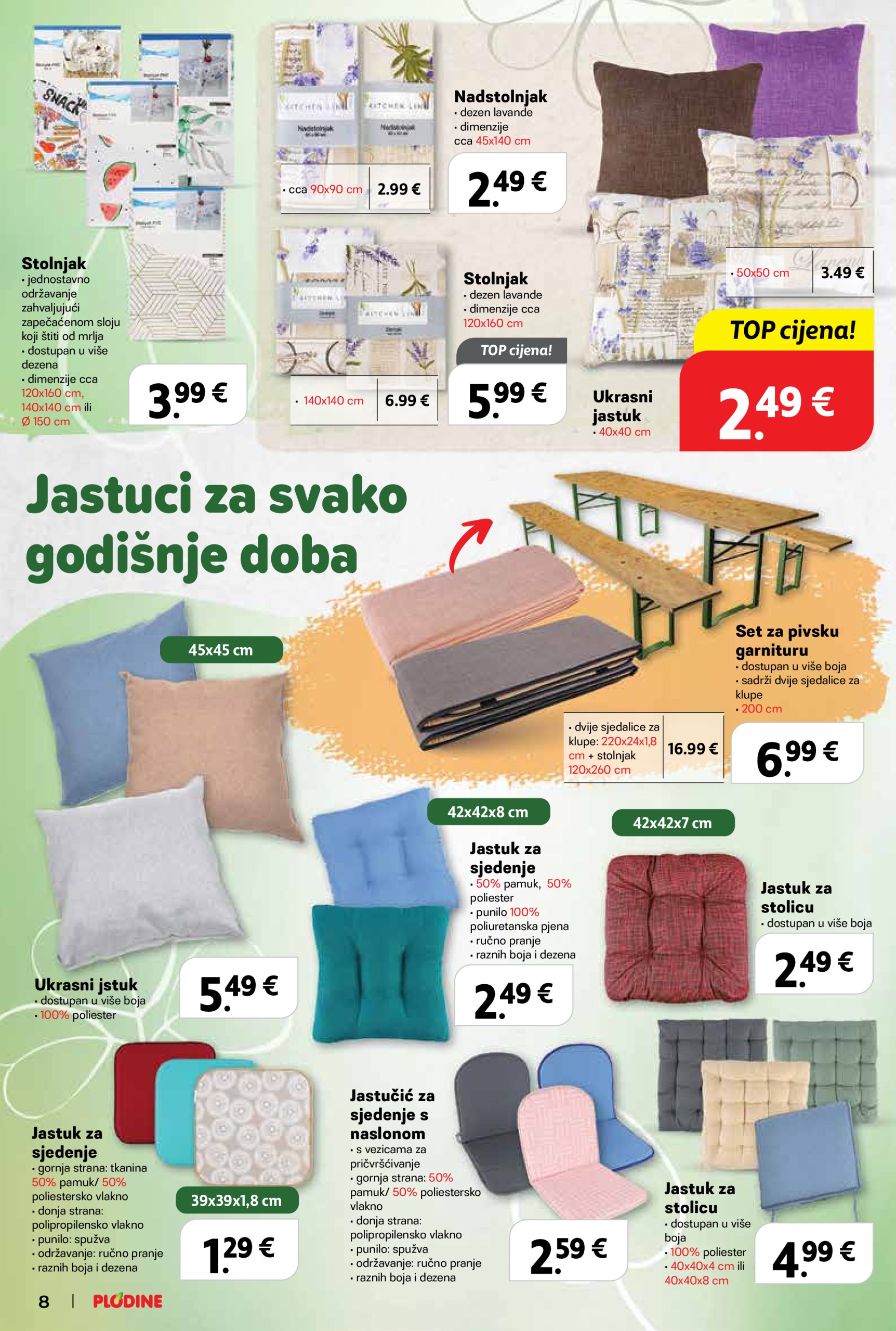 plodine - Plodine - Tvoja savršena oaza na otvorenom katalog vrijedi od 12.03. do 08.04. - page: 8