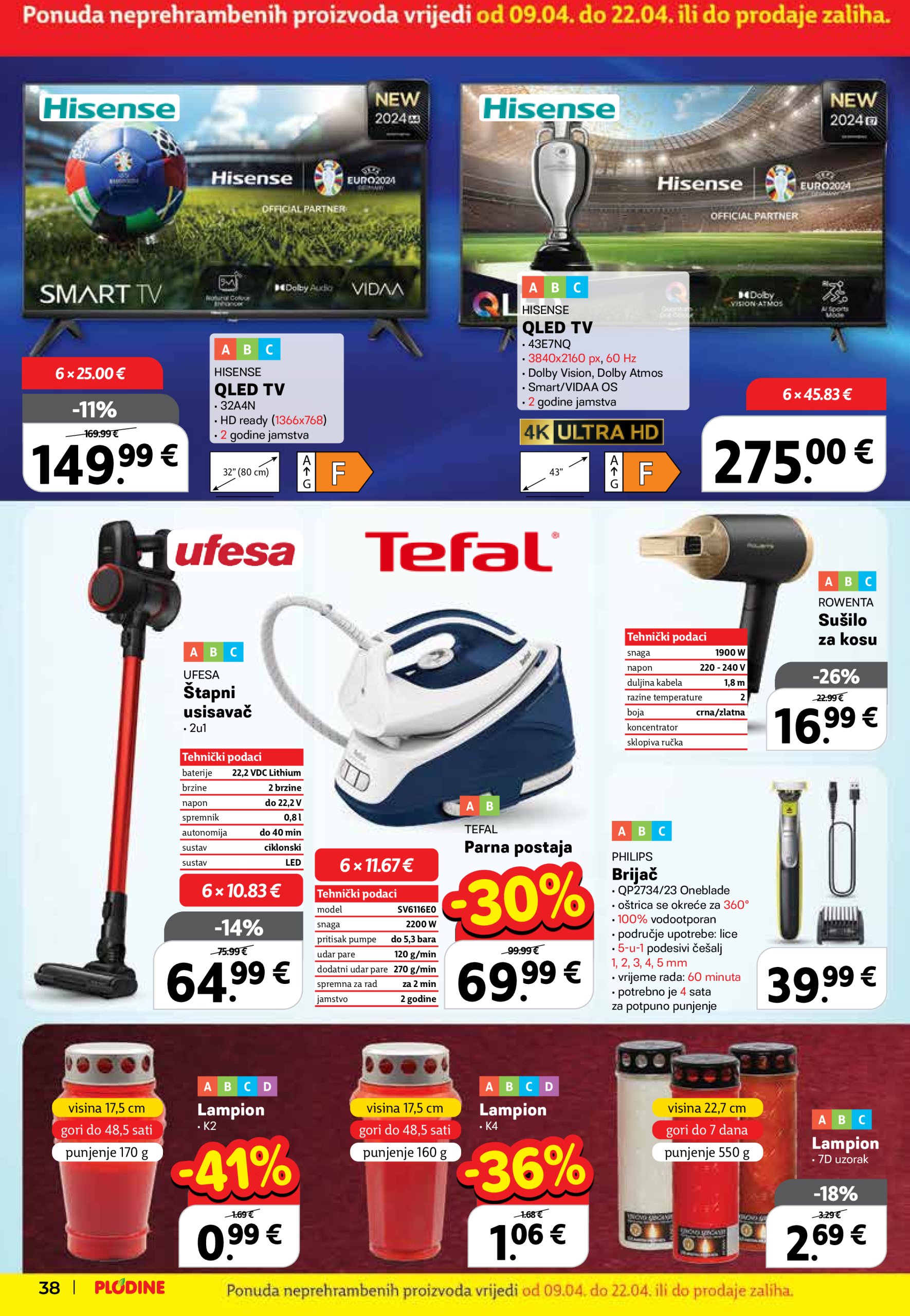 plodine - Plodine katalog vrijedi od 09.04. do 15.04. - page: 38 plodine - Plodine katalog vrijedi od 09.04. do 15.04. - page: 38