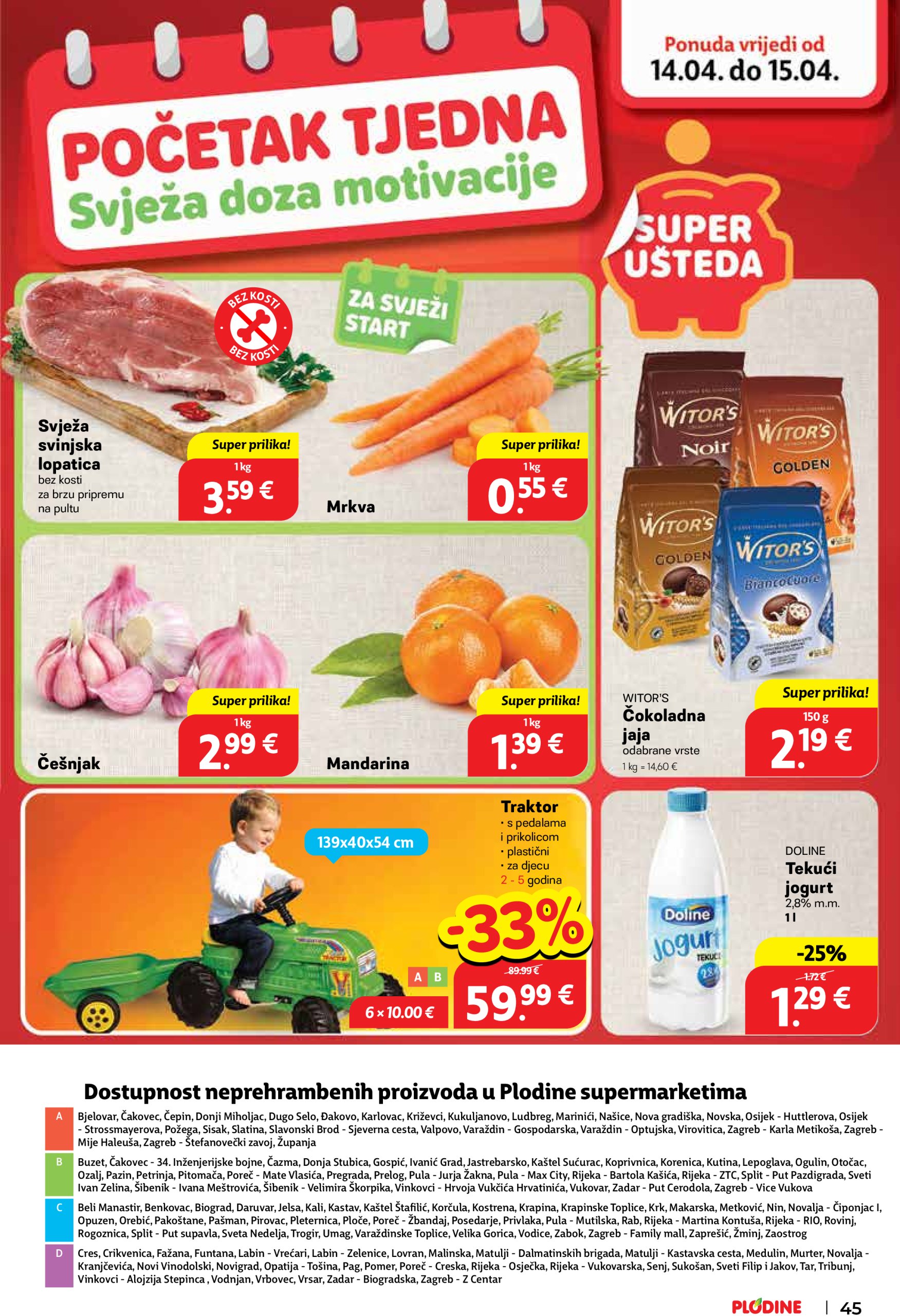plodine - Plodine katalog vrijedi od 09.04. do 15.04. - page: 45 plodine - Plodine katalog vrijedi od 09.04. do 15.04. - page: 45