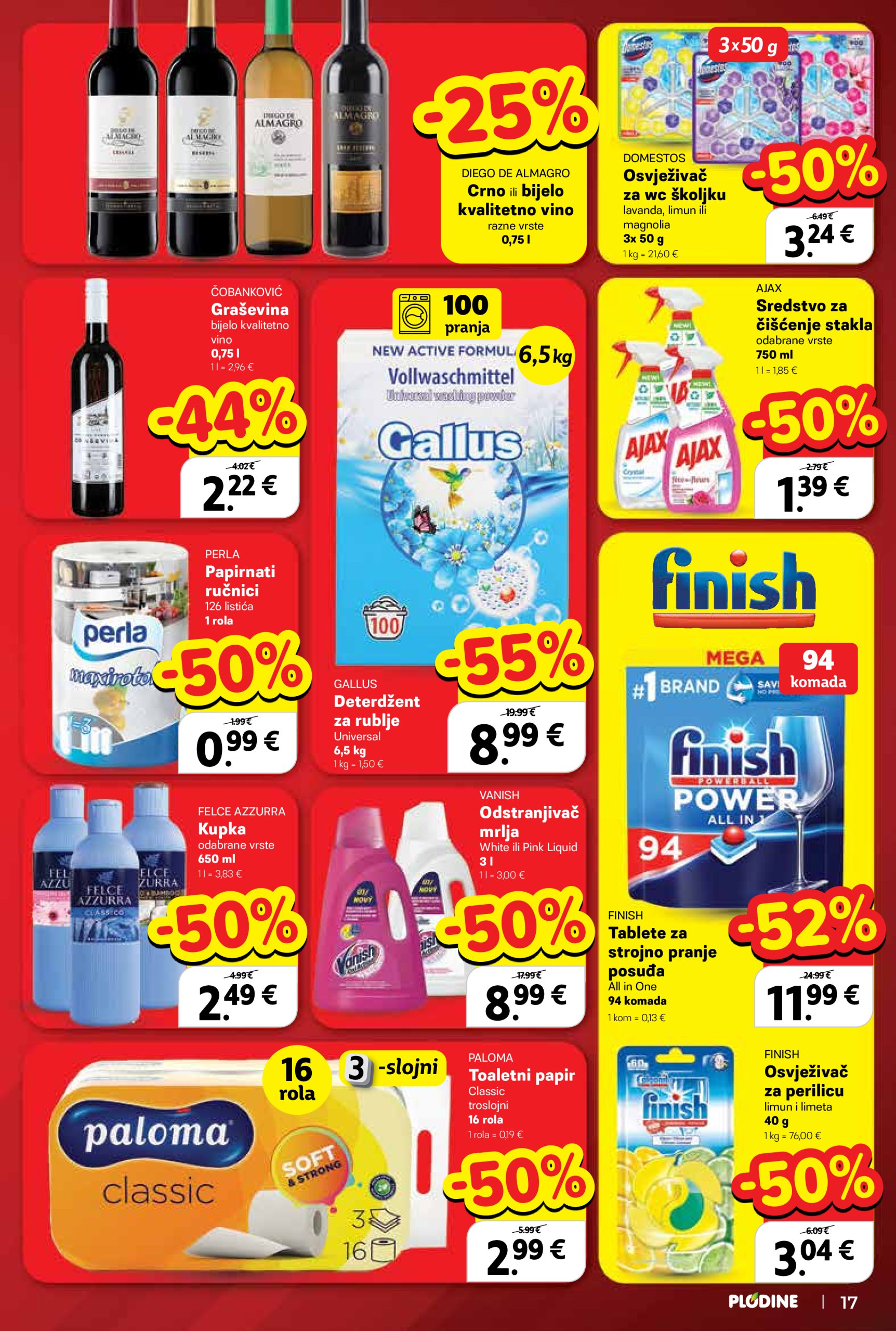 plodine - Plodine katalog vrijedi od 09.04. do 15.04. - page: 17 plodine - Plodine katalog vrijedi od 09.04. do 15.04. - page: 17