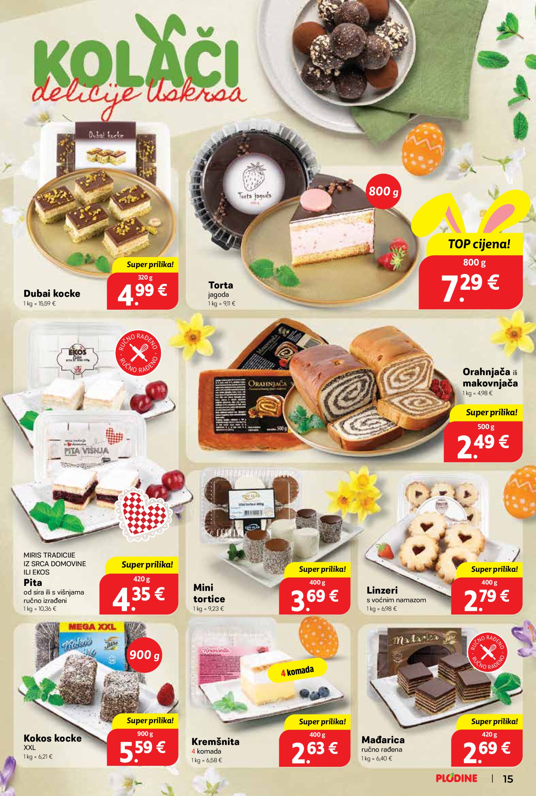 plodine - Plodine katalog vrijedi od 09.04. do 15.04. - page: 15 plodine - Plodine katalog vrijedi od 09.04. do 15.04. - page: 15
