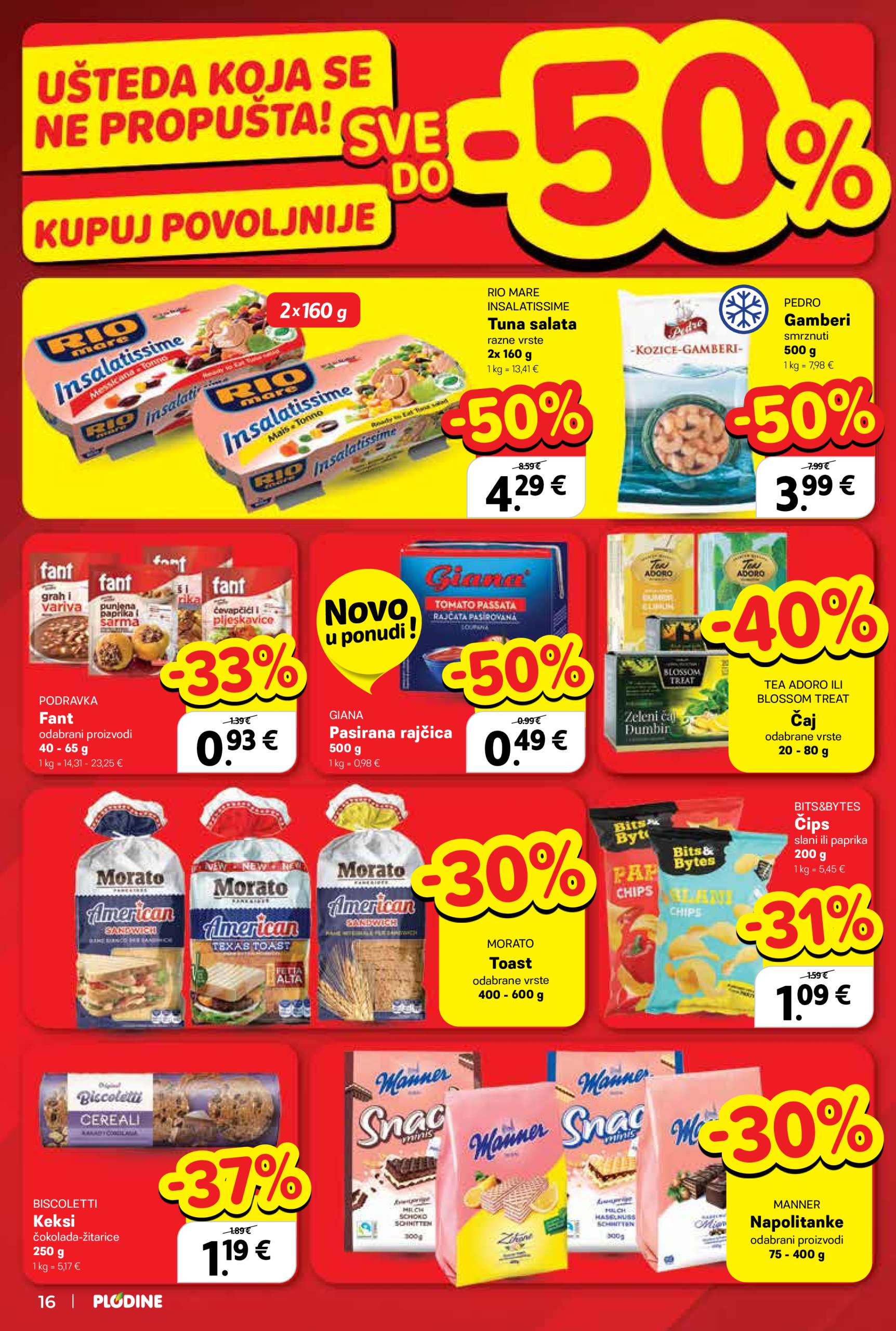 plodine - Plodine katalog vrijedi od 09.04. do 15.04. - page: 16 plodine - Plodine katalog vrijedi od 09.04. do 15.04. - page: 16