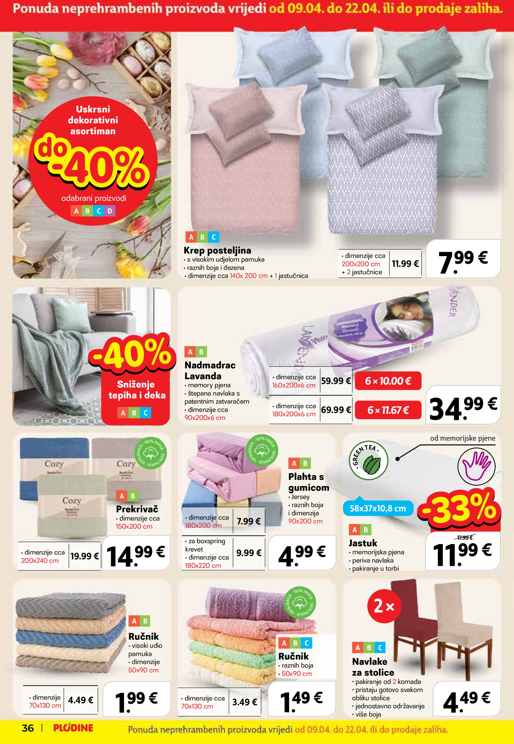plodine - Plodine katalog vrijedi od 09.04. do 15.04. - page: 36 plodine - Plodine katalog vrijedi od 09.04. do 15.04. - page: 36