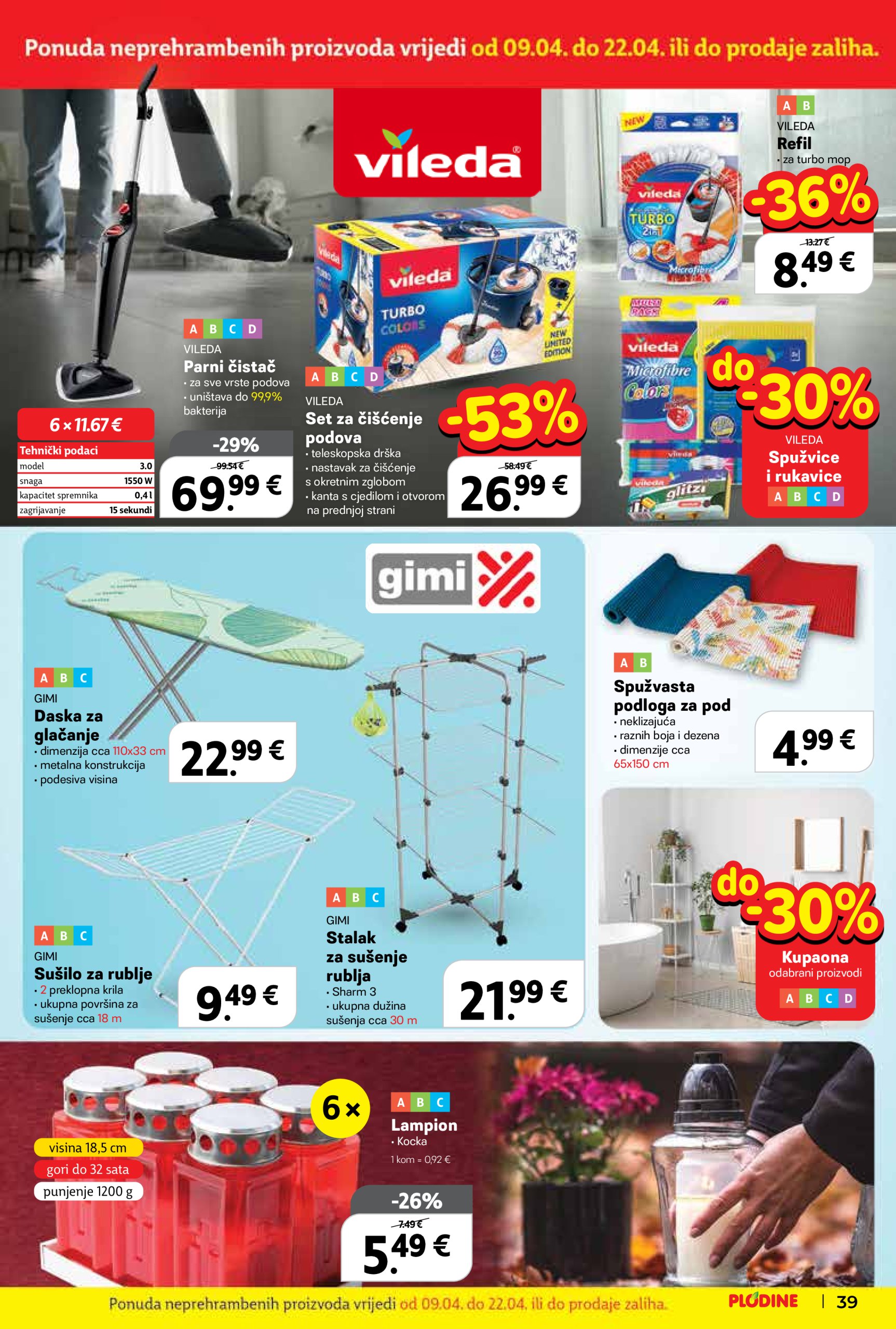 plodine - Plodine katalog vrijedi od 09.04. do 15.04. - page: 39 plodine - Plodine katalog vrijedi od 09.04. do 15.04. - page: 39