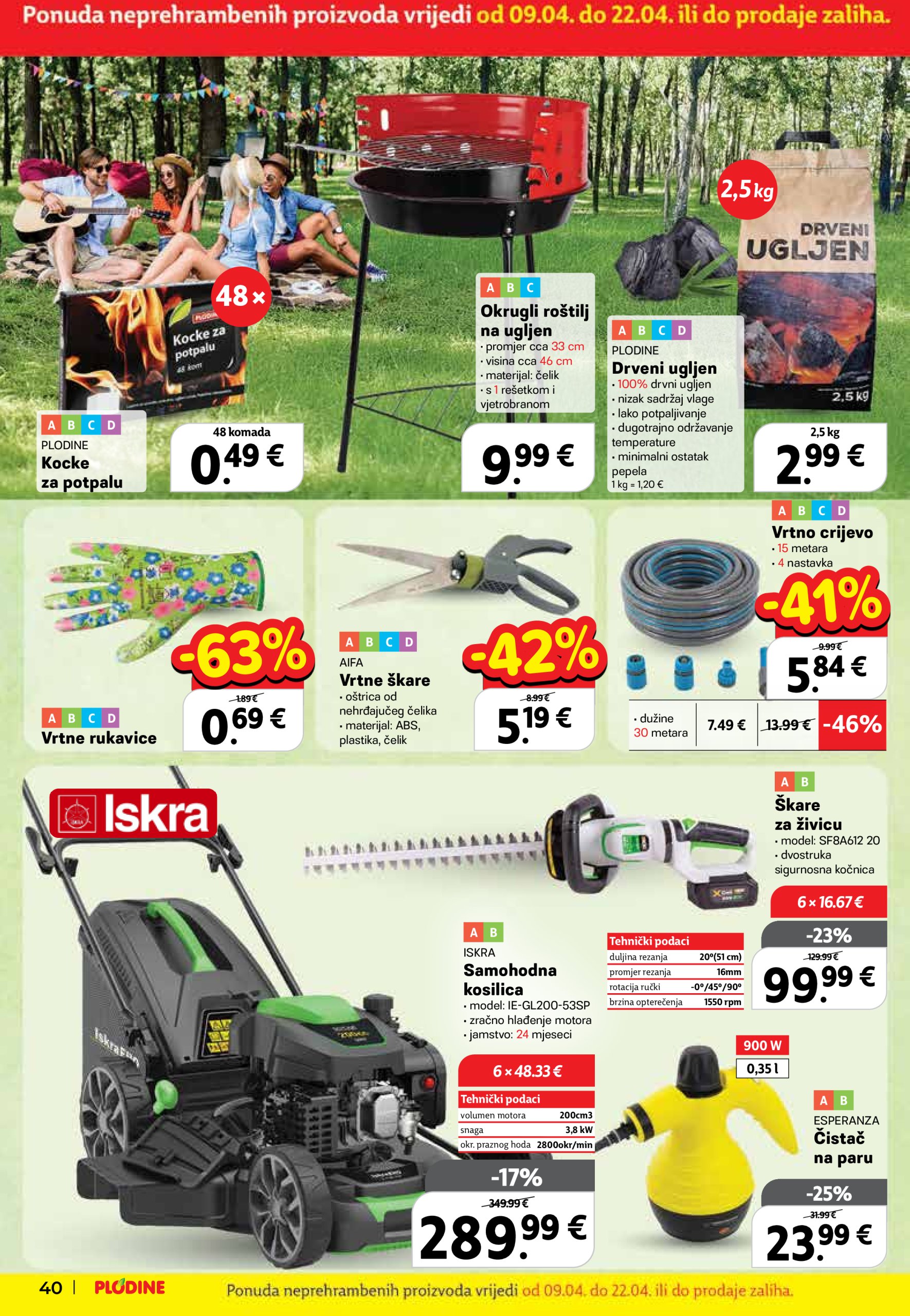 plodine - Plodine katalog vrijedi od 09.04. do 15.04. - page: 40 plodine - Plodine katalog vrijedi od 09.04. do 15.04. - page: 40