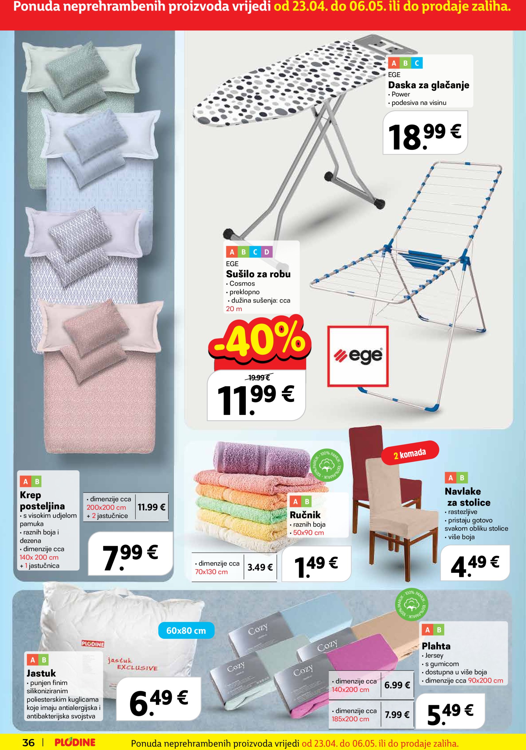 plodine - Plodine katalog vrijedi od 23.04. do 29.04. - page: 36 plodine - Plodine katalog vrijedi od 23.04. do 29.04. - page: 36