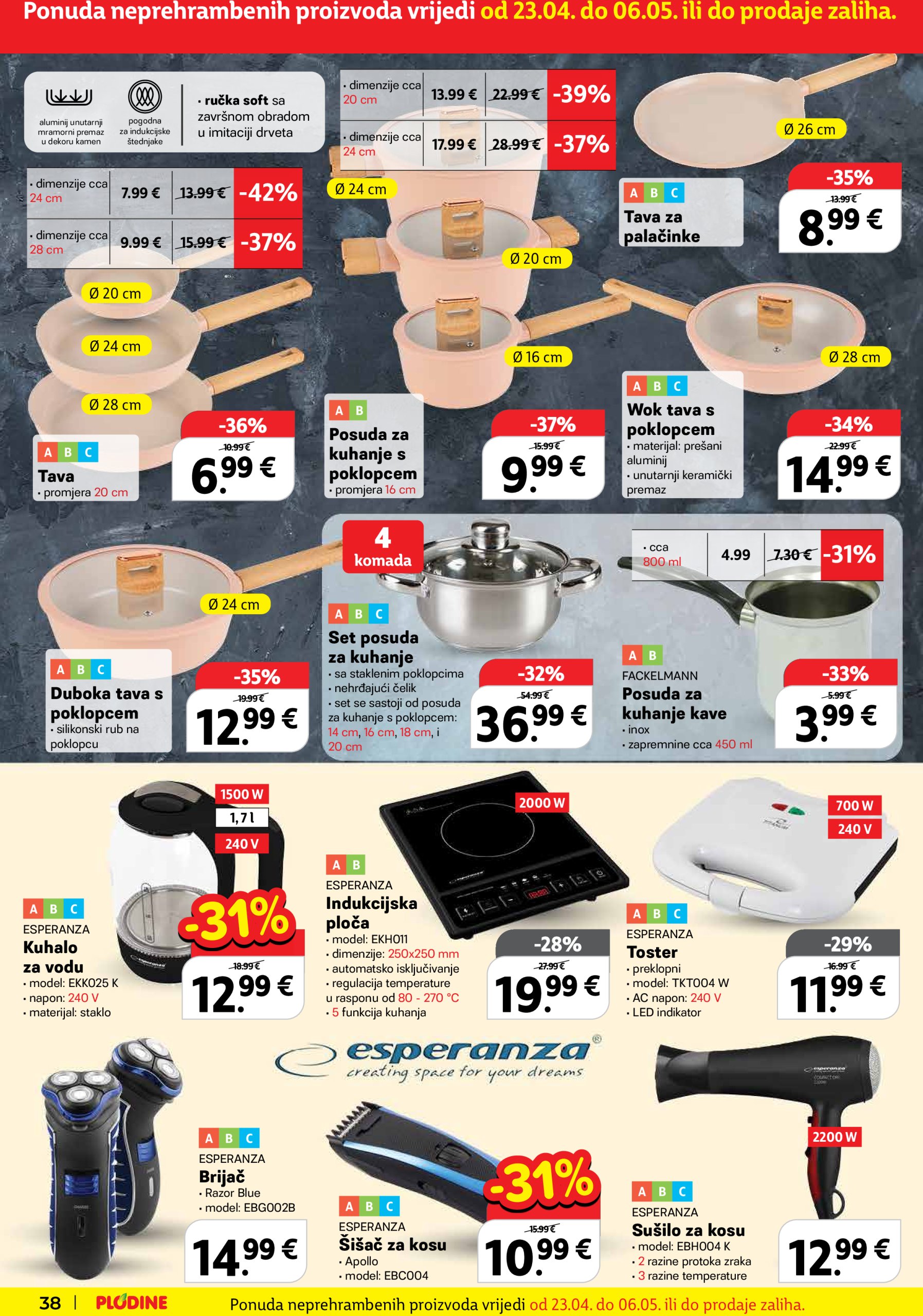 plodine - Plodine katalog vrijedi od 23.04. do 29.04. - page: 38 plodine - Plodine katalog vrijedi od 23.04. do 29.04. - page: 38