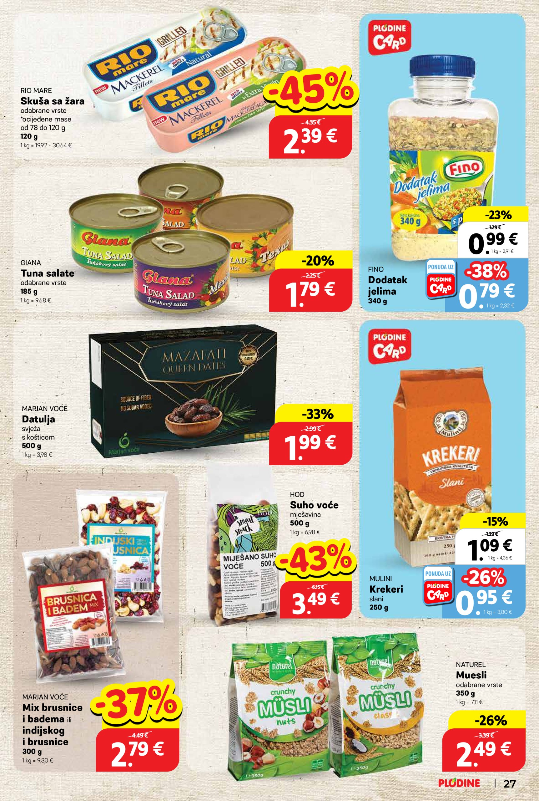 plodine - Plodine katalog vrijedi od 30.04. do 06.05. - page: 27 plodine - Plodine katalog vrijedi od 30.04. do 06.05. - page: 27